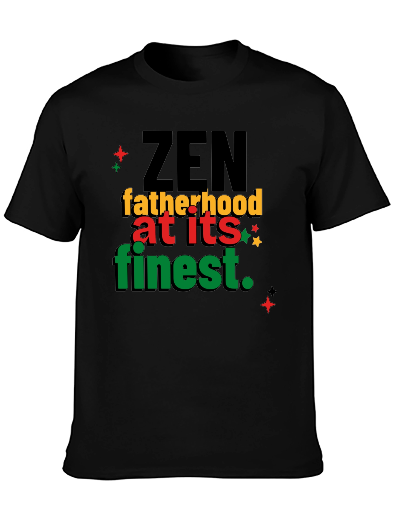 Zen Fatherhood T-Shirt: Stylish Dad Tee