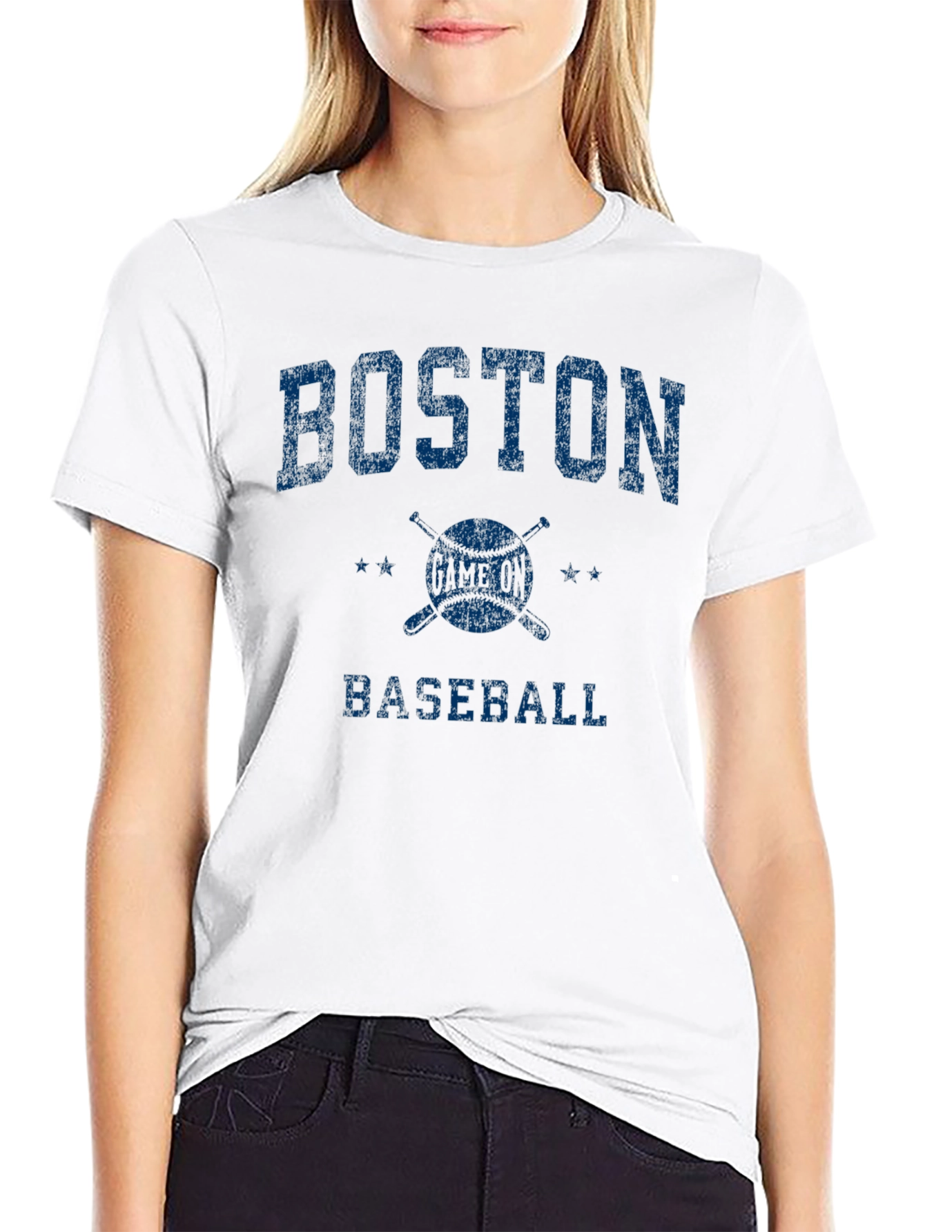 Boston Baseball Graphic T-Shirt
