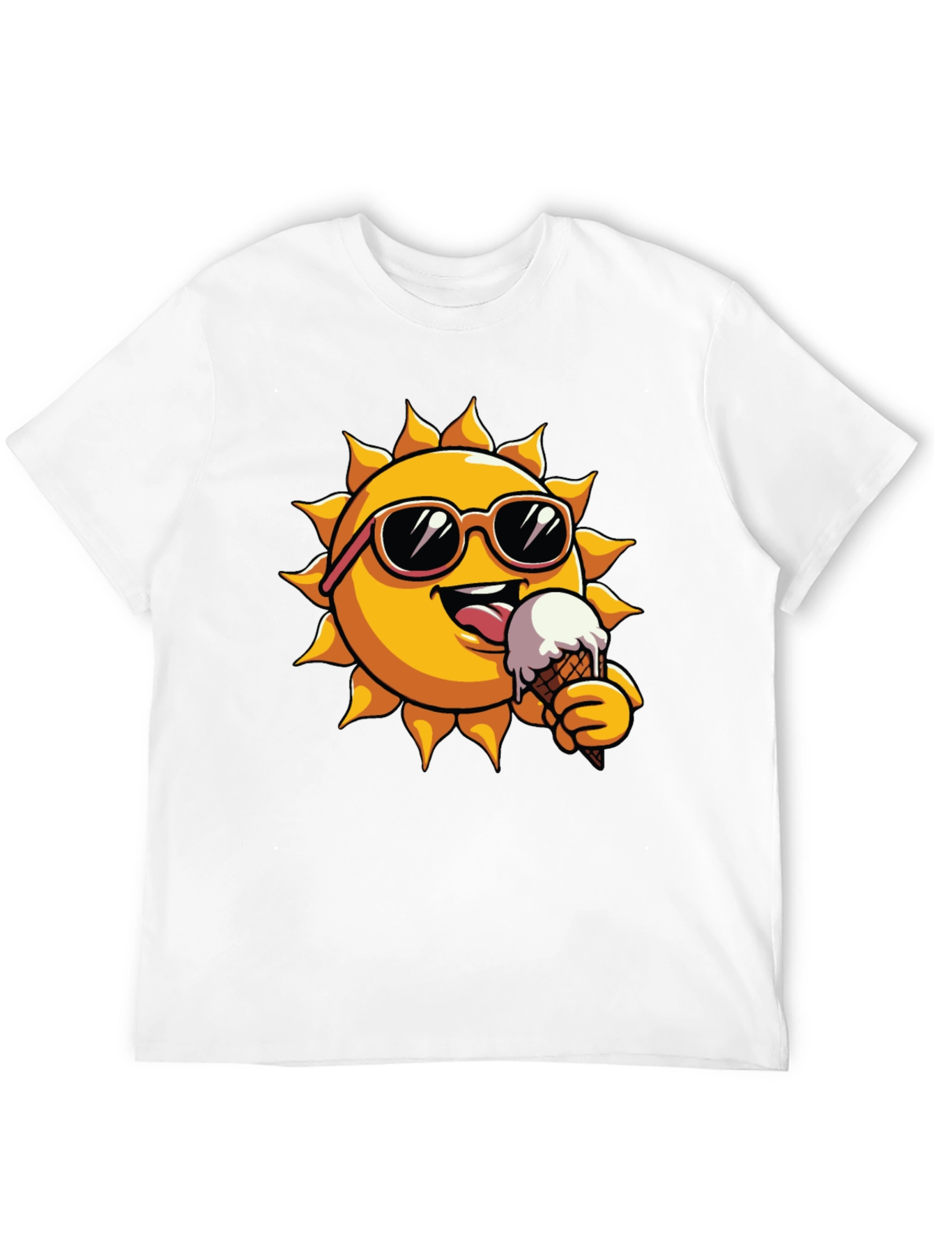 Summer Sun Ice Cream Graphic Tee