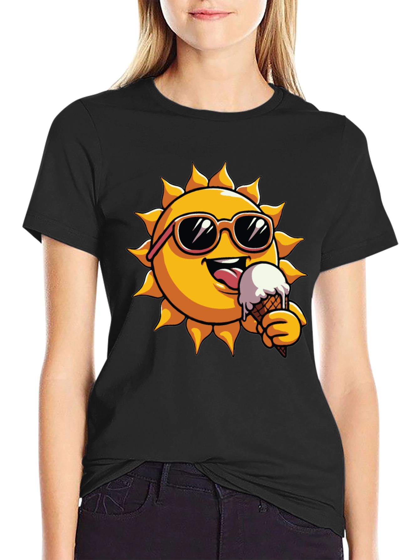 Summer Sun Ice Cream Graphic Tee