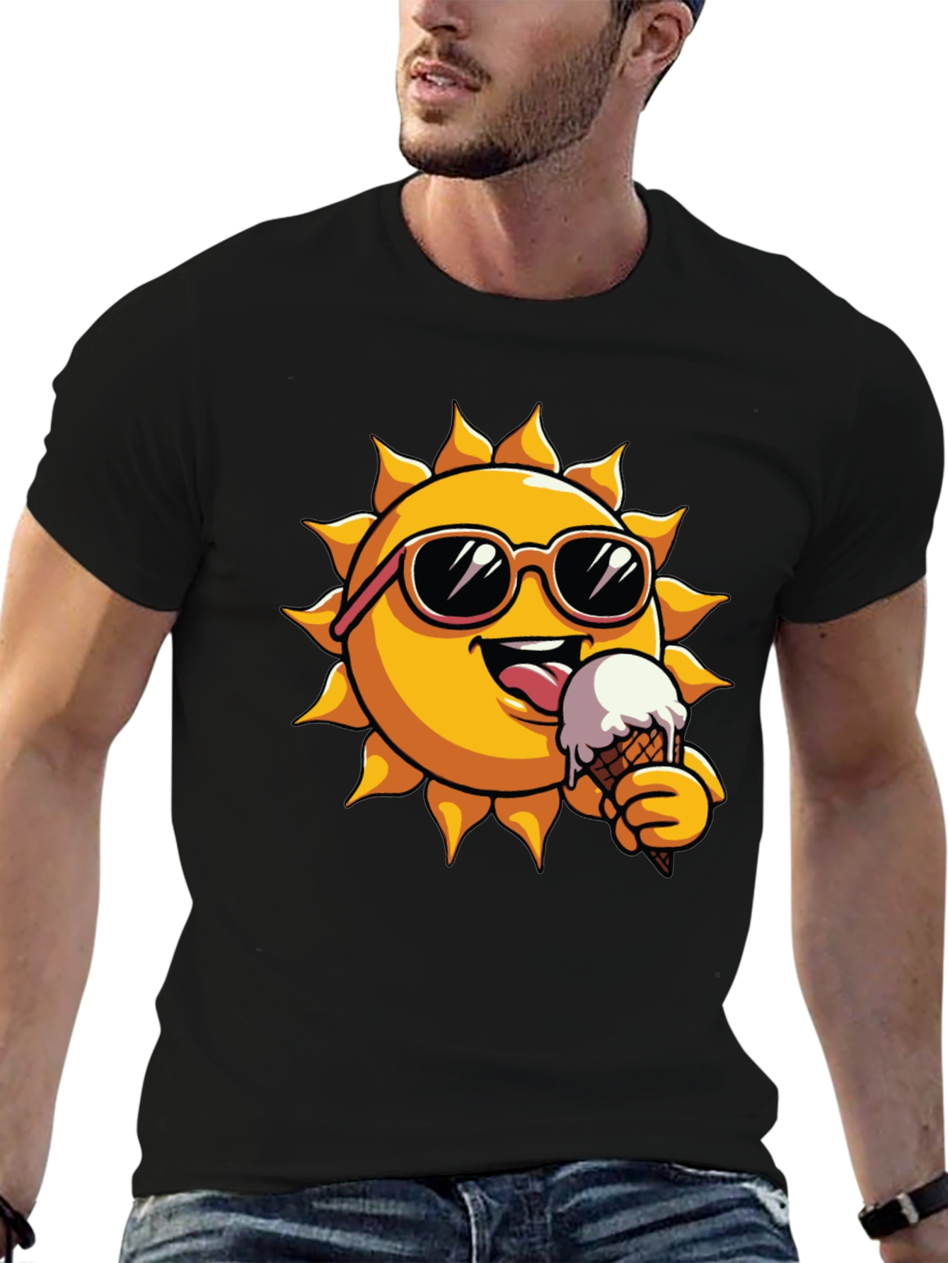 Summer Sun Ice Cream Graphic Tee