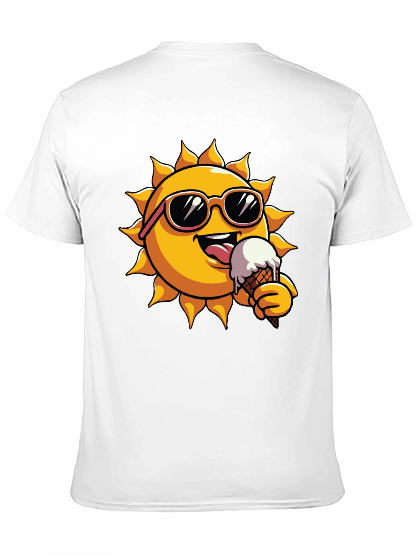 Summer Sun Ice Cream Graphic Tee