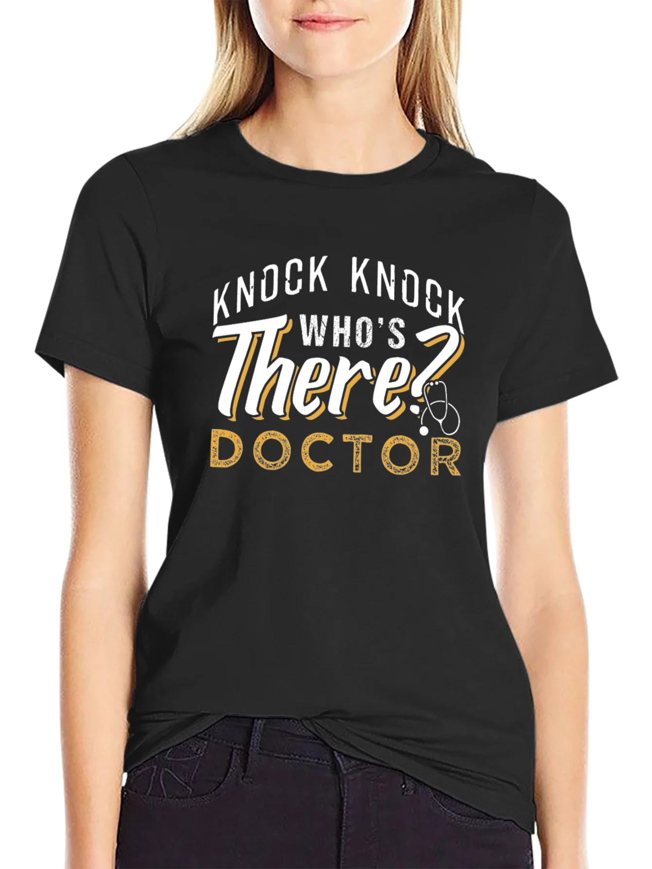 Knock Knock Doctor T-Shirt Funny Tee Gift