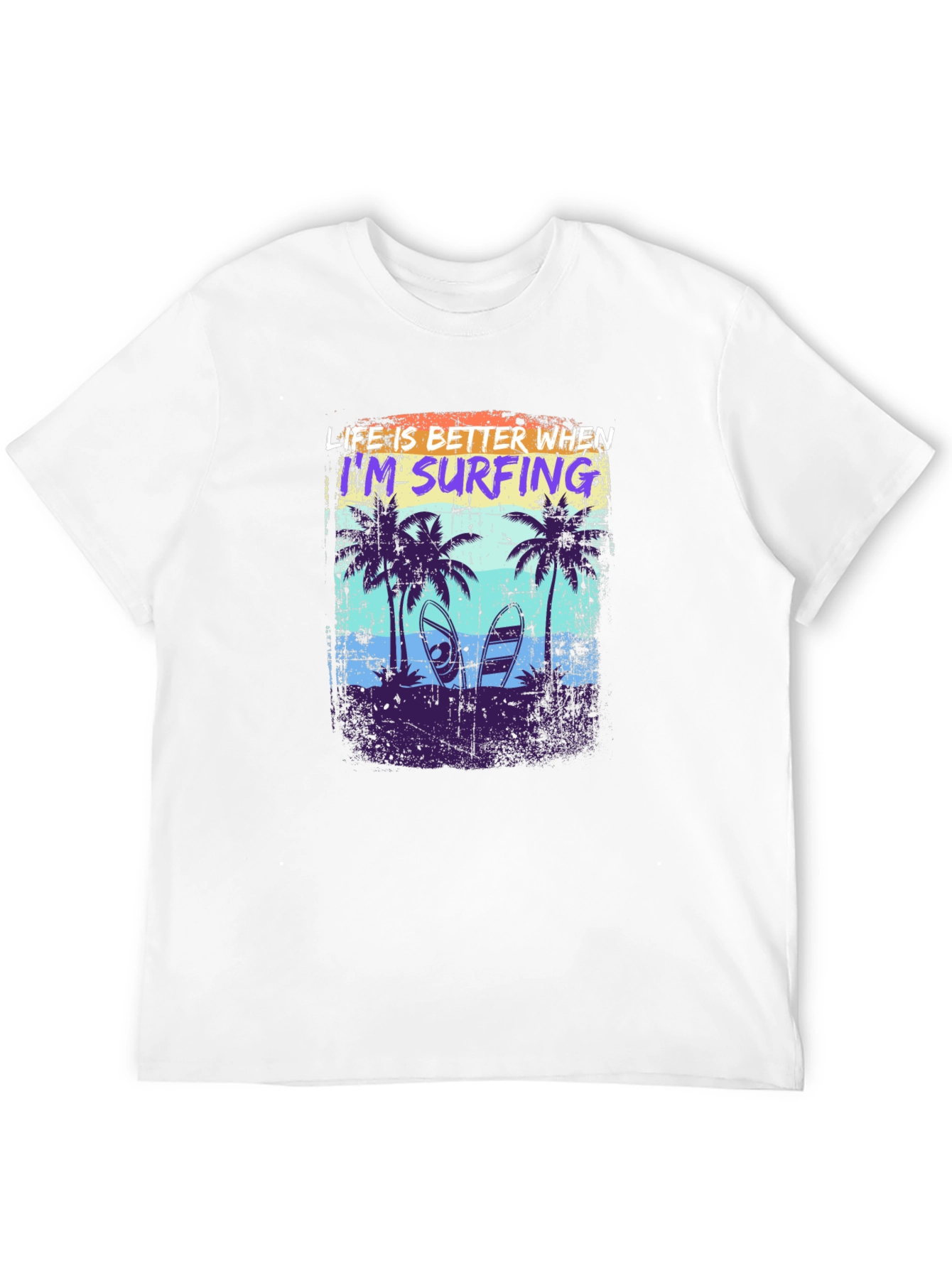 Life is Better Surfing Graphic T-Shirt