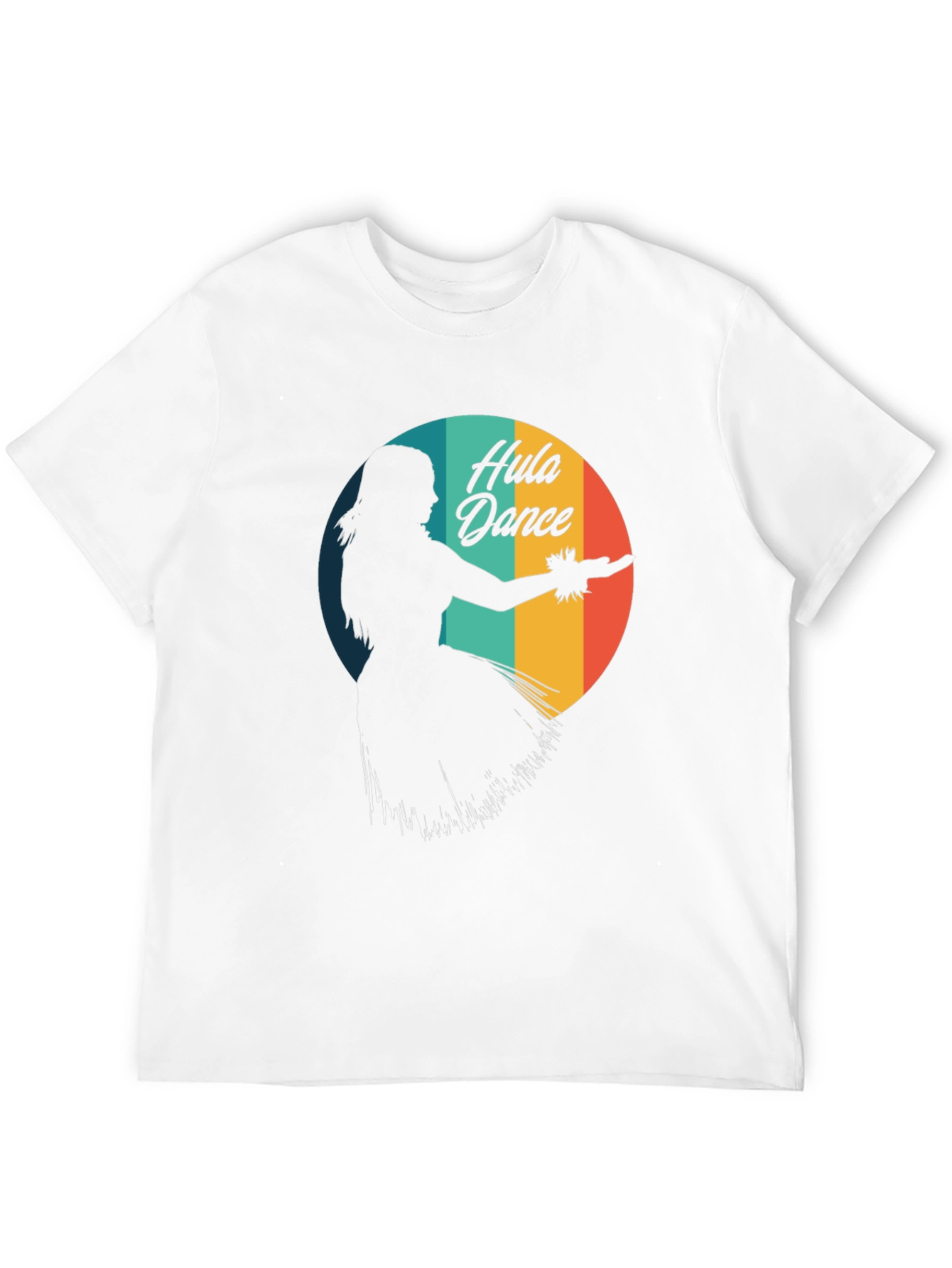 Hula Dance Graphic Tee - Retro Hawaiian Shirt