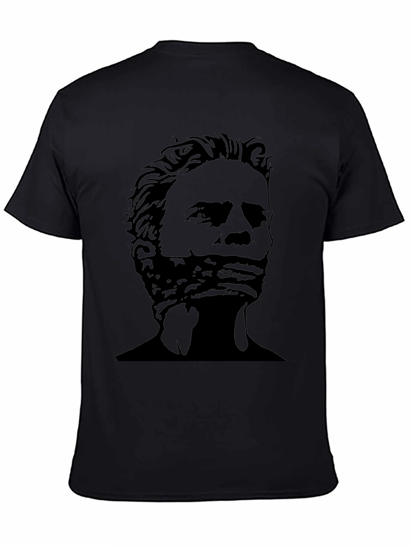 Political Silhouette Graphic Print Tee