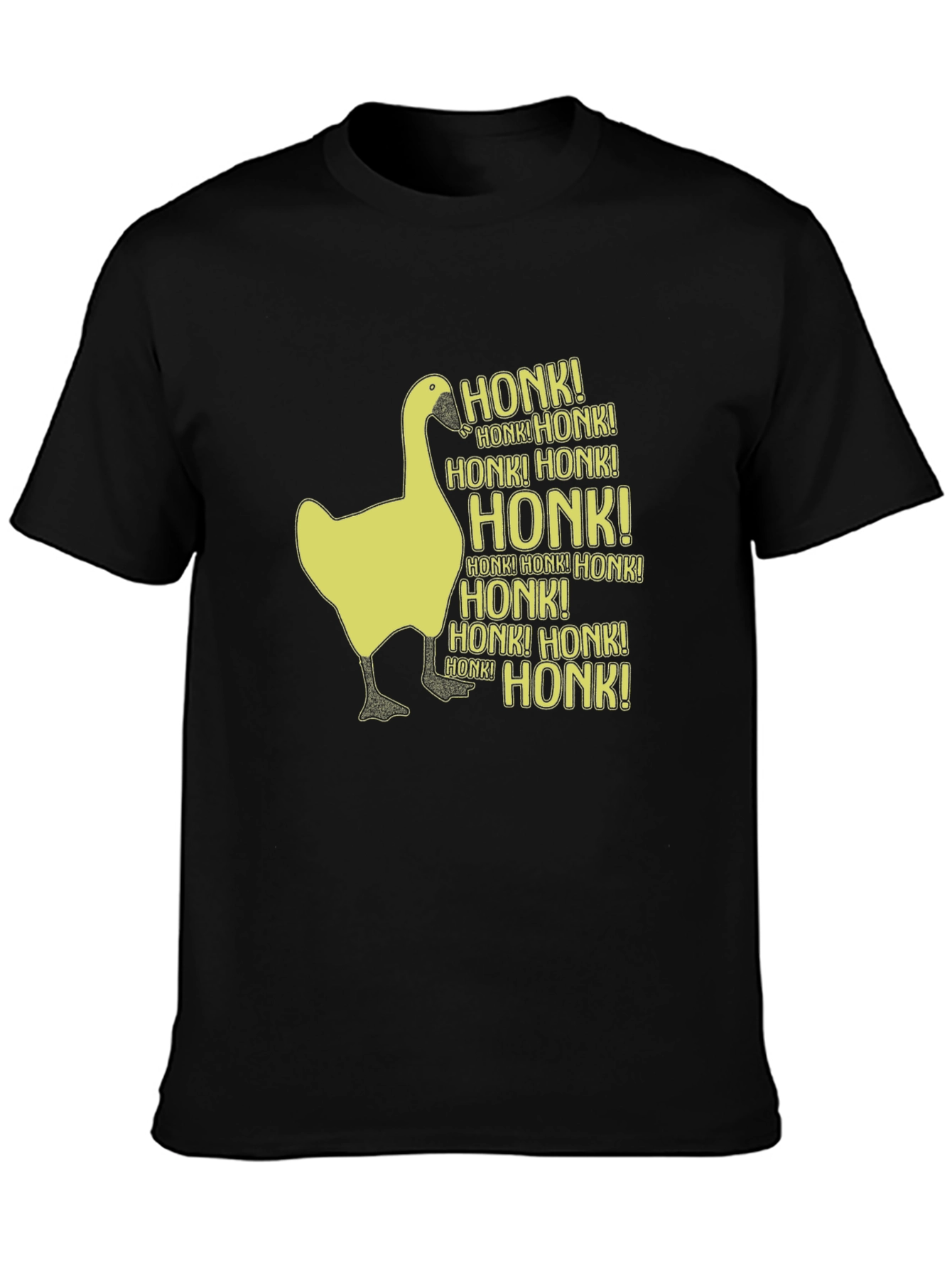 Honk Goose Graphic T-Shirt - Funny Animal Tee