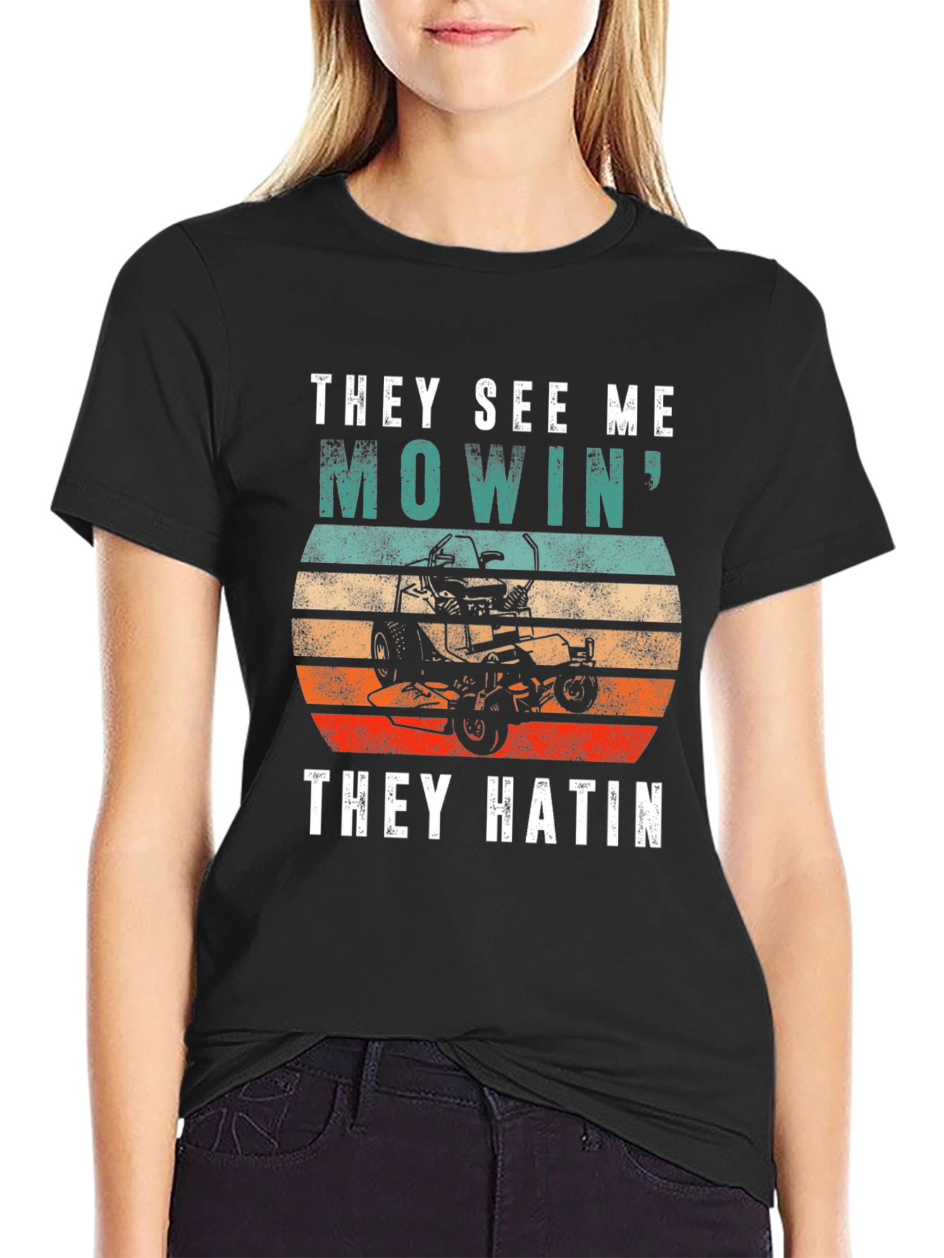 They See Me Mowin Tee