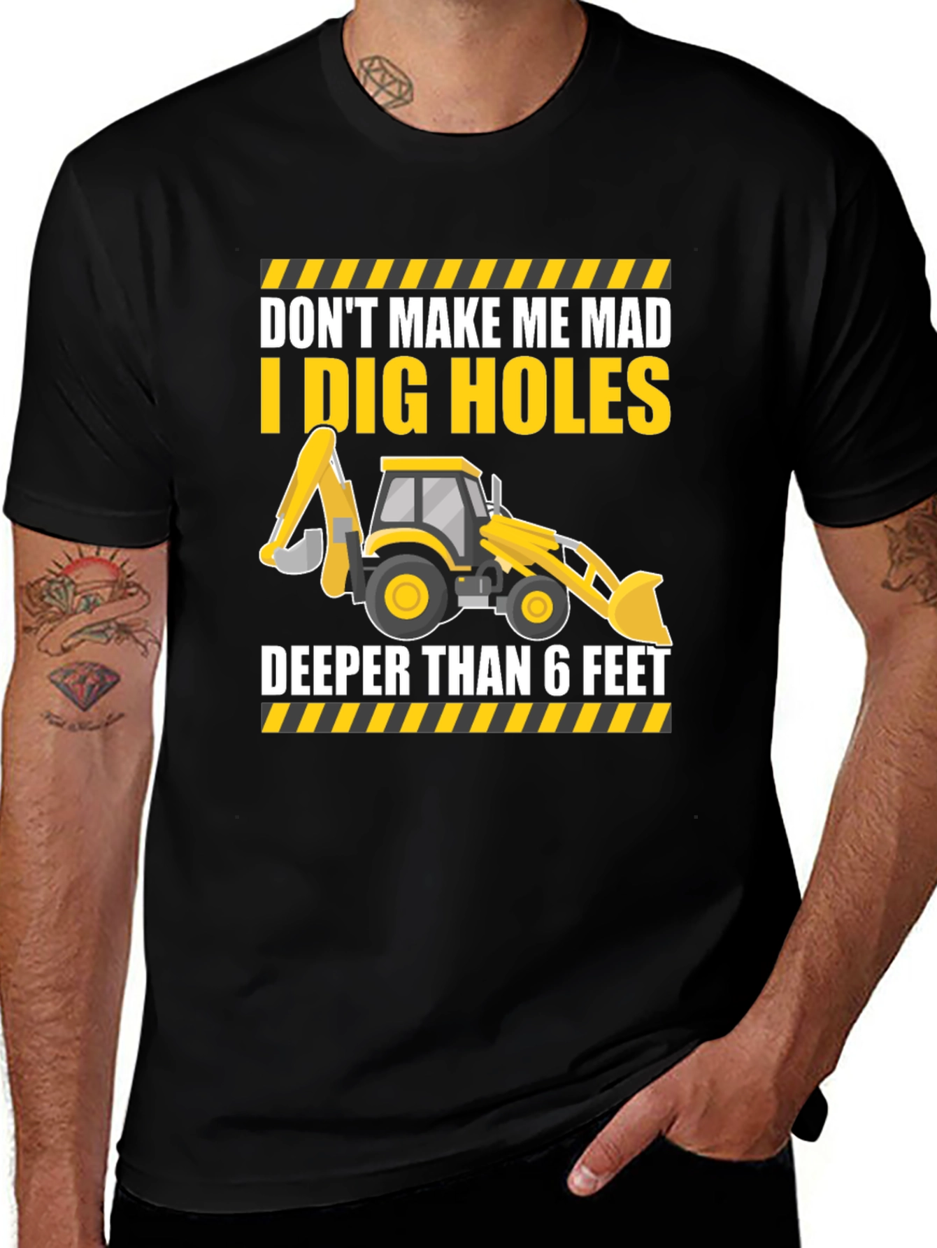 I Dig Holes T-Shirt - Construction Humor
