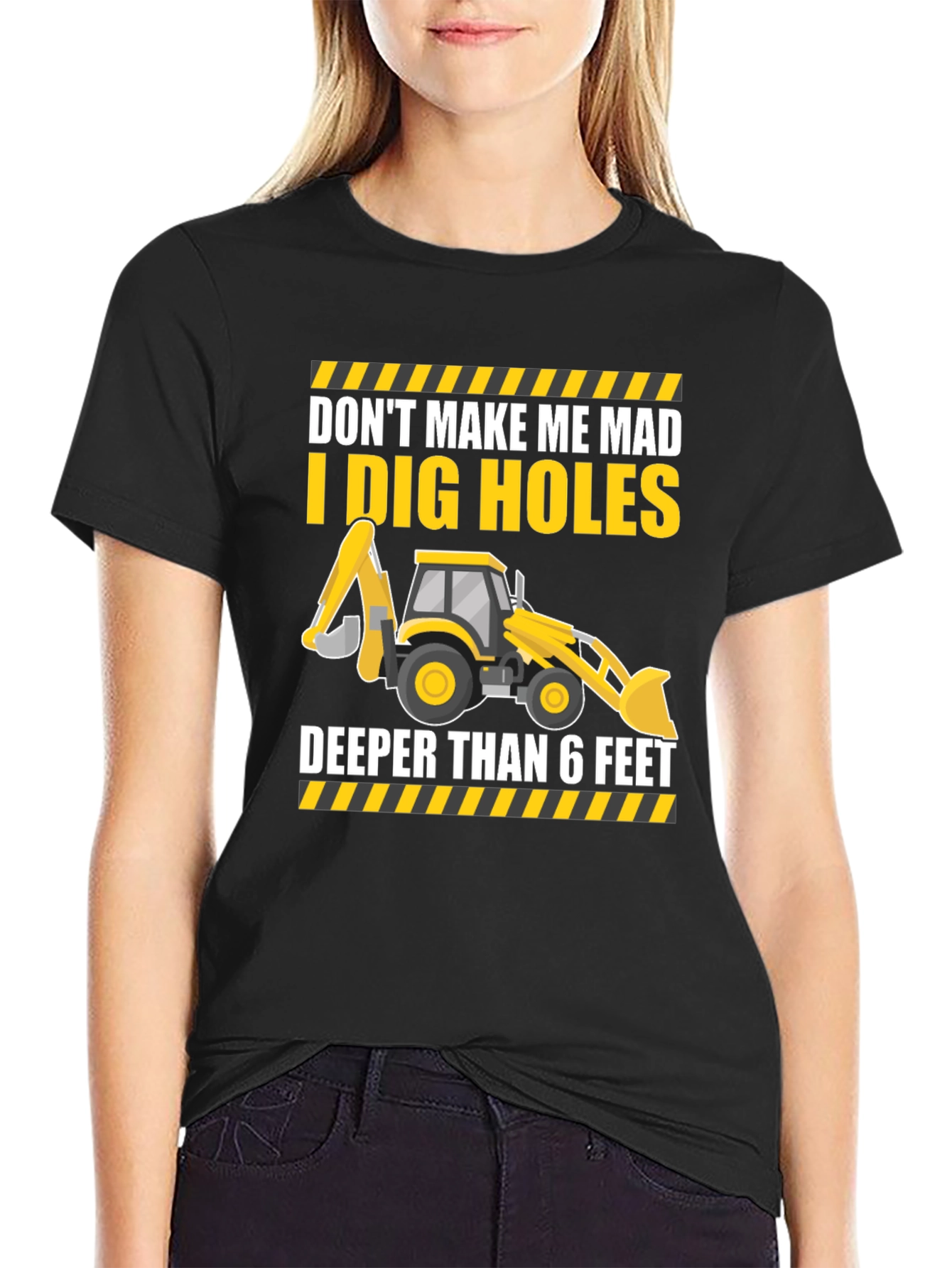 I Dig Holes T-Shirt - Construction Humor