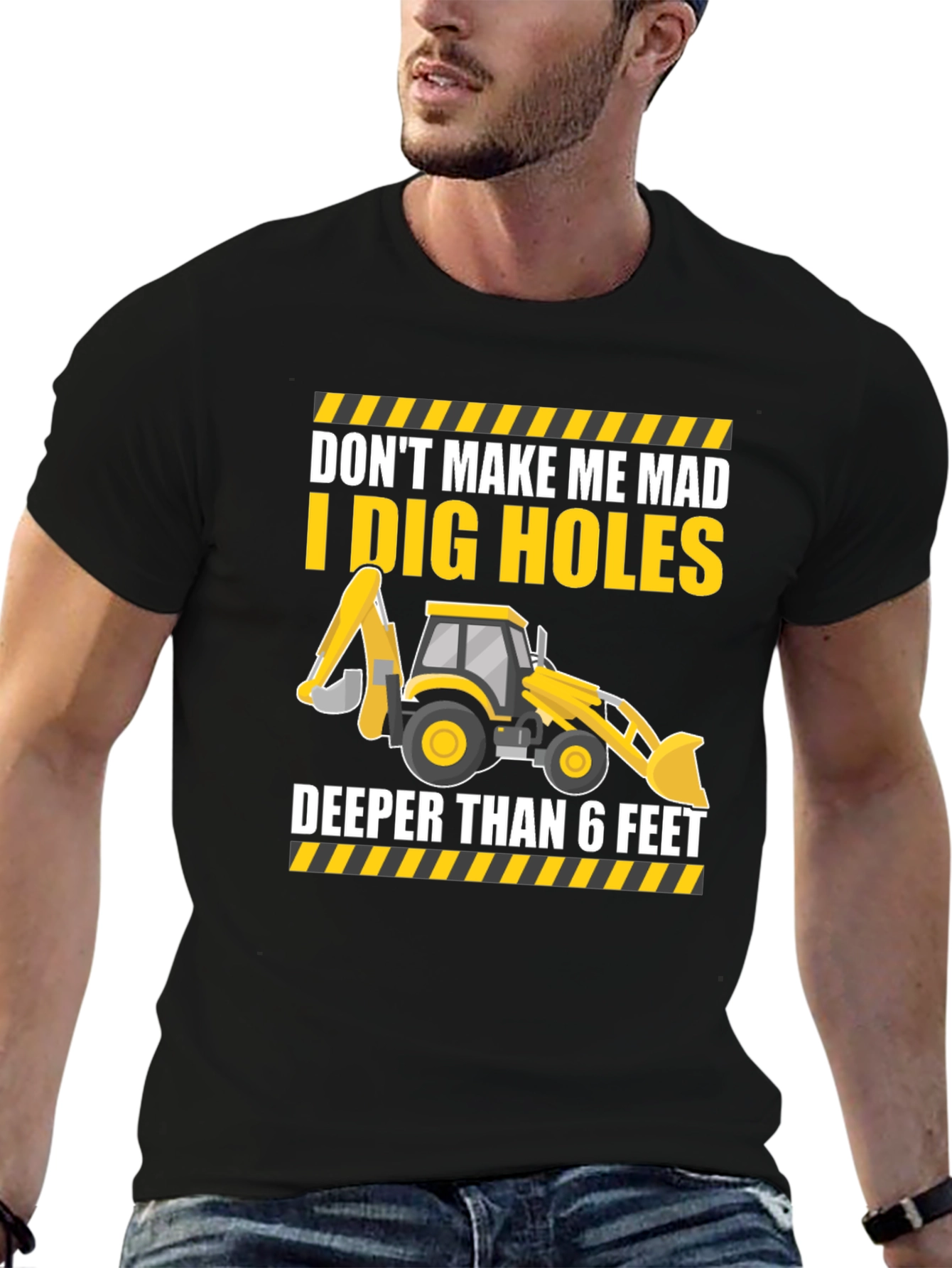 I Dig Holes T-Shirt - Construction Humor