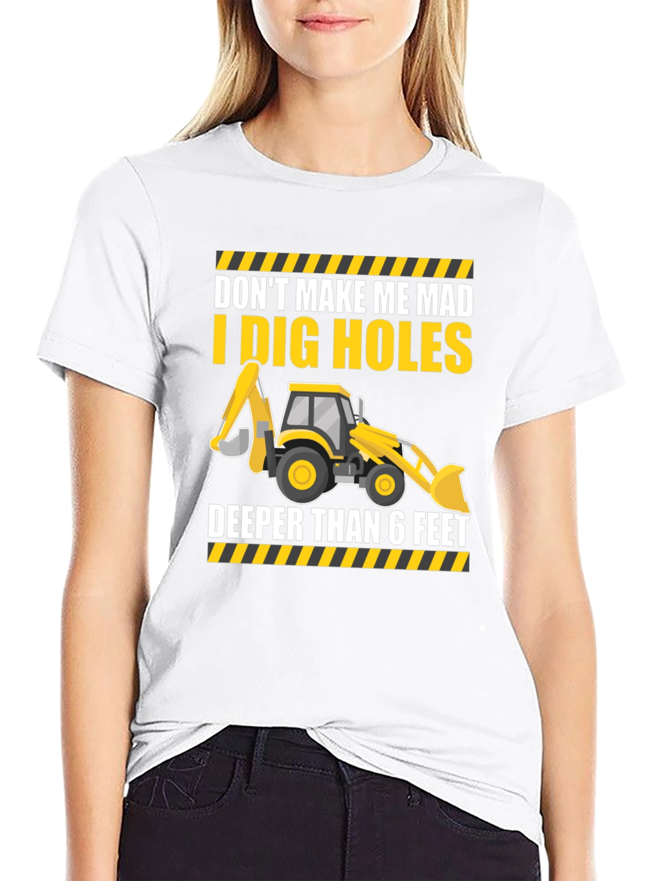 I Dig Holes T-Shirt - Construction Humor