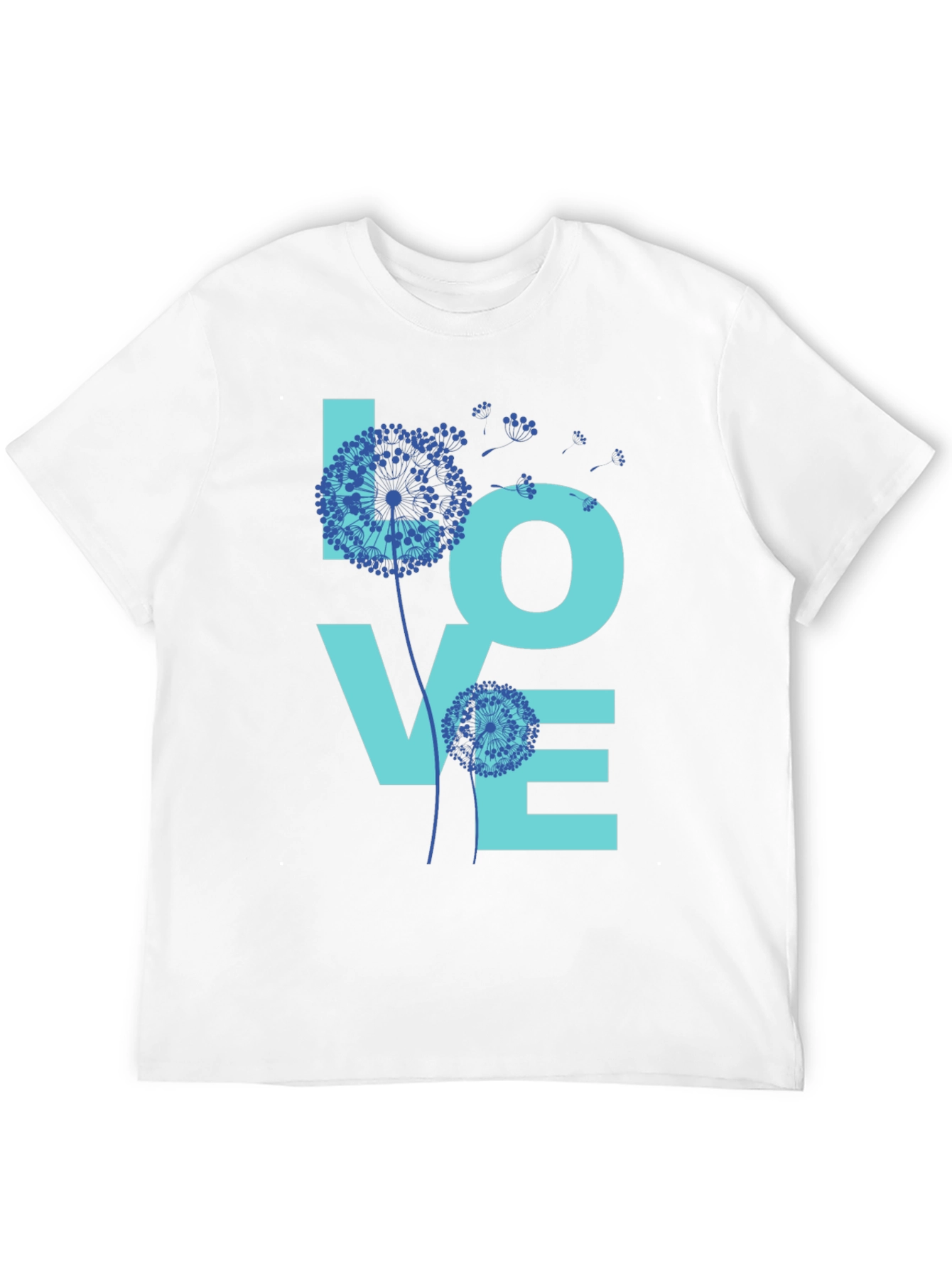 LOVE Dandelion Graphic T-Shirt