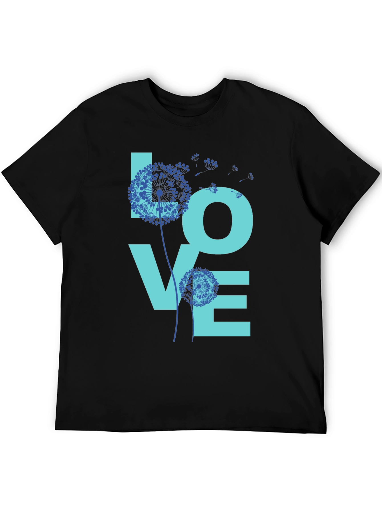 LOVE Dandelion Graphic T-Shirt