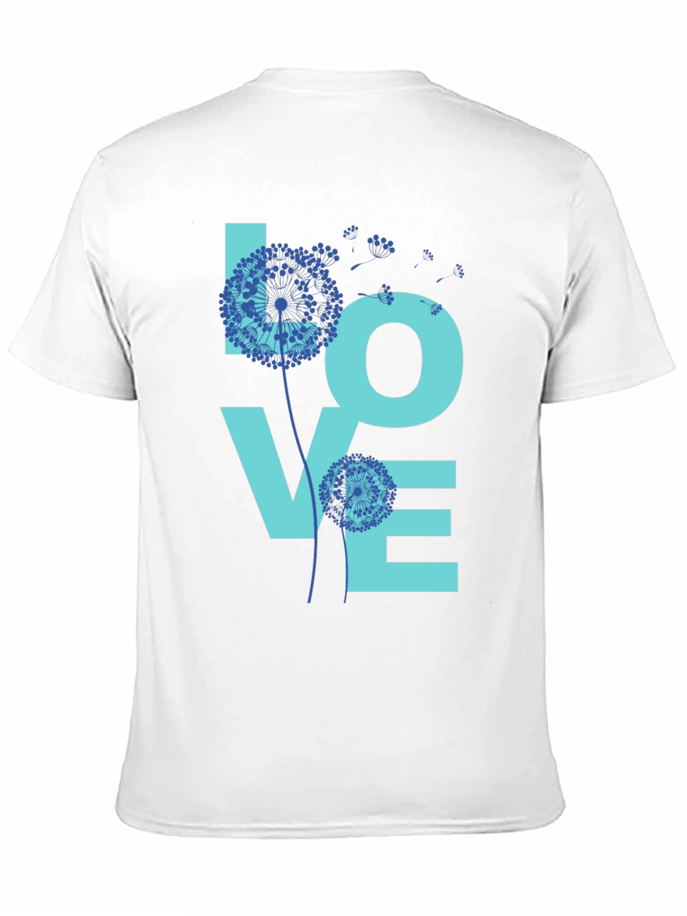 LOVE Dandelion Graphic T-Shirt