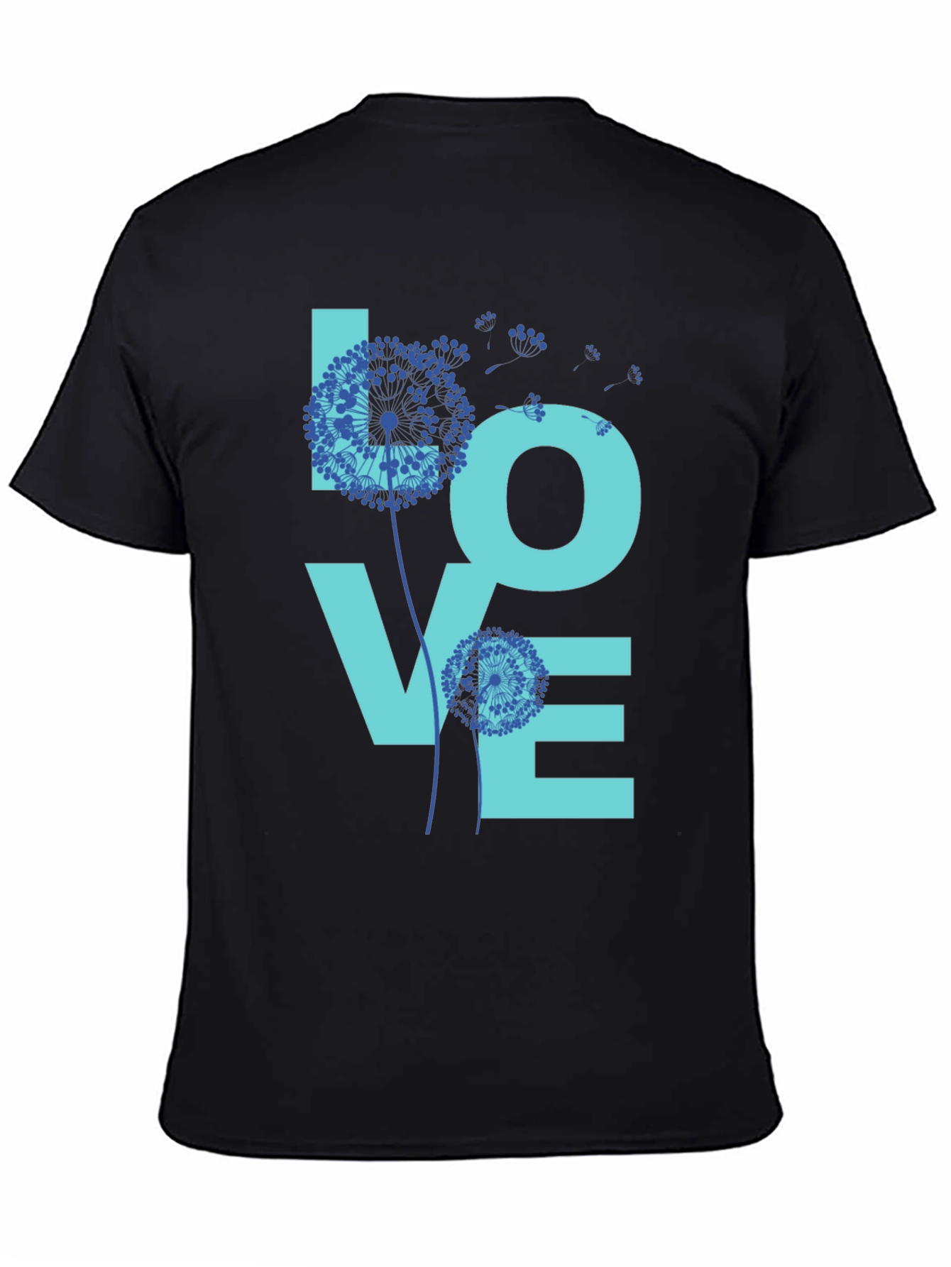 LOVE Dandelion Graphic T-Shirt