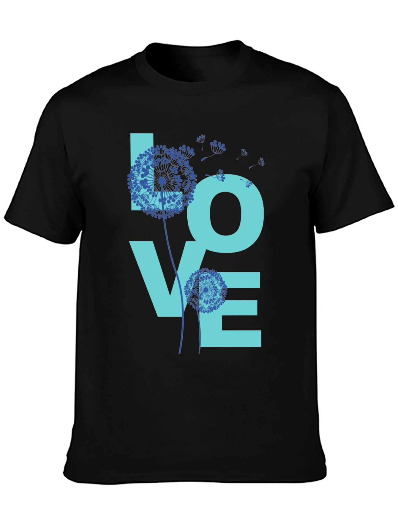 LOVE Dandelion Graphic T-Shirt