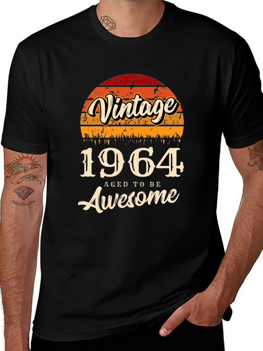 Vintage 1964 Aged To Be Awesome T-Shirt