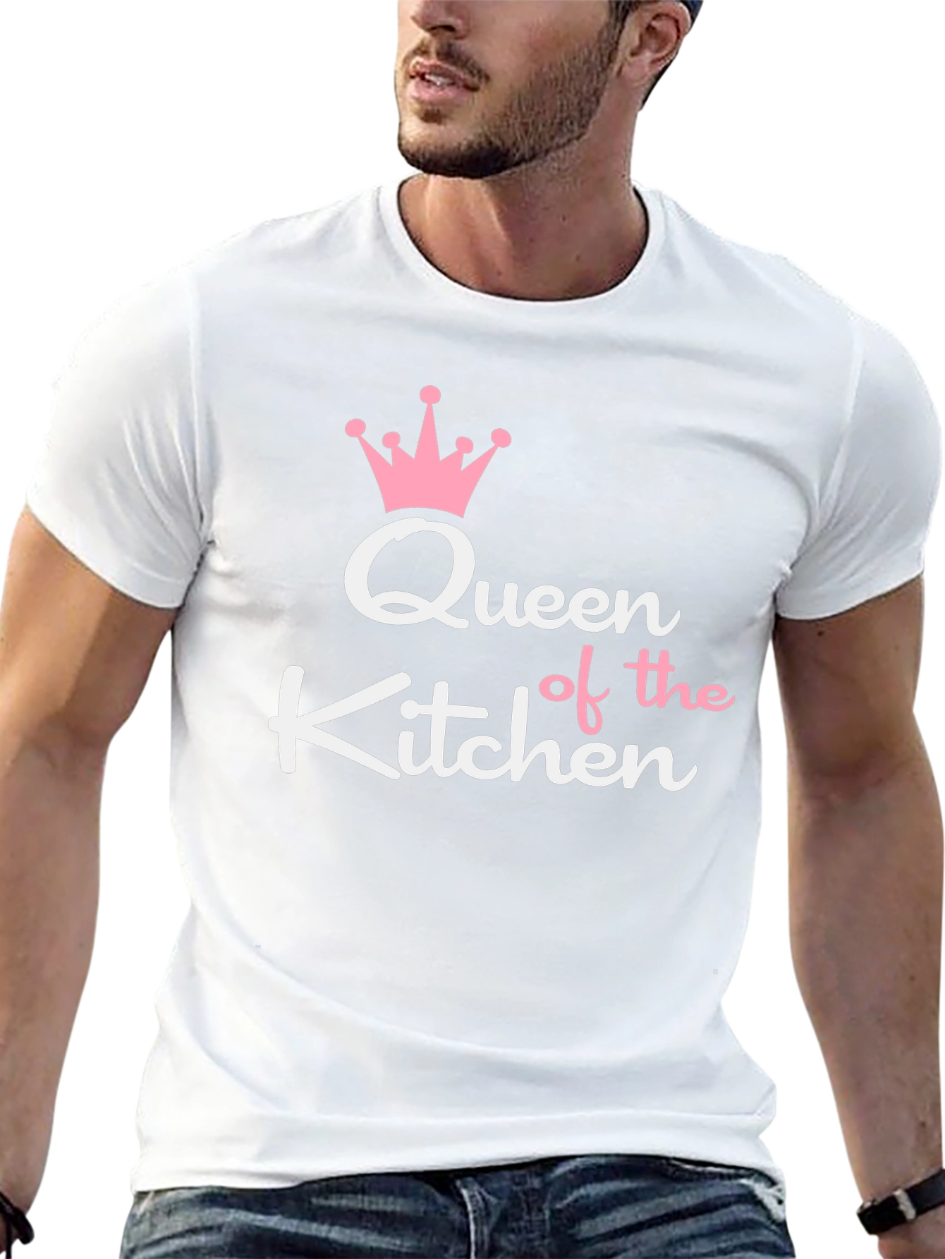 Queen of the Kitchen Graphic Tee - Black