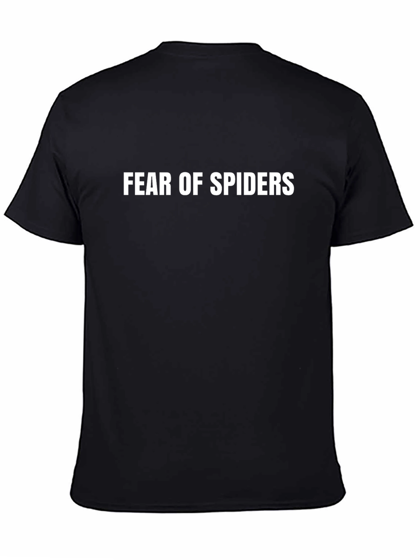 Fear of Spiders Graphic Tee - Bold Statement Shirt