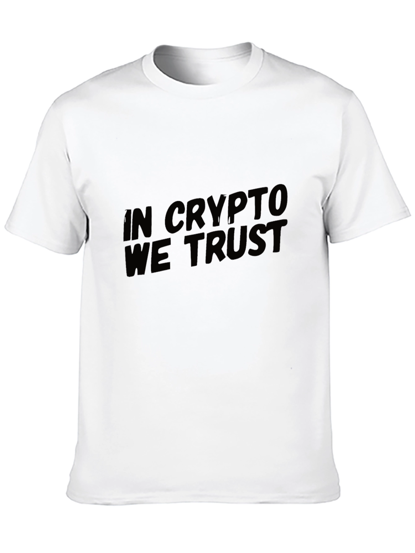 In Crypto We Trust T-Shirt - Black
