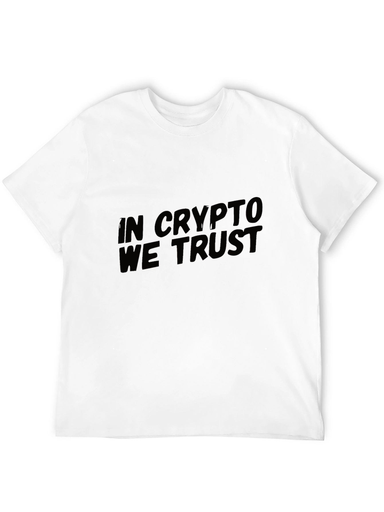 In Crypto We Trust T-Shirt - Black