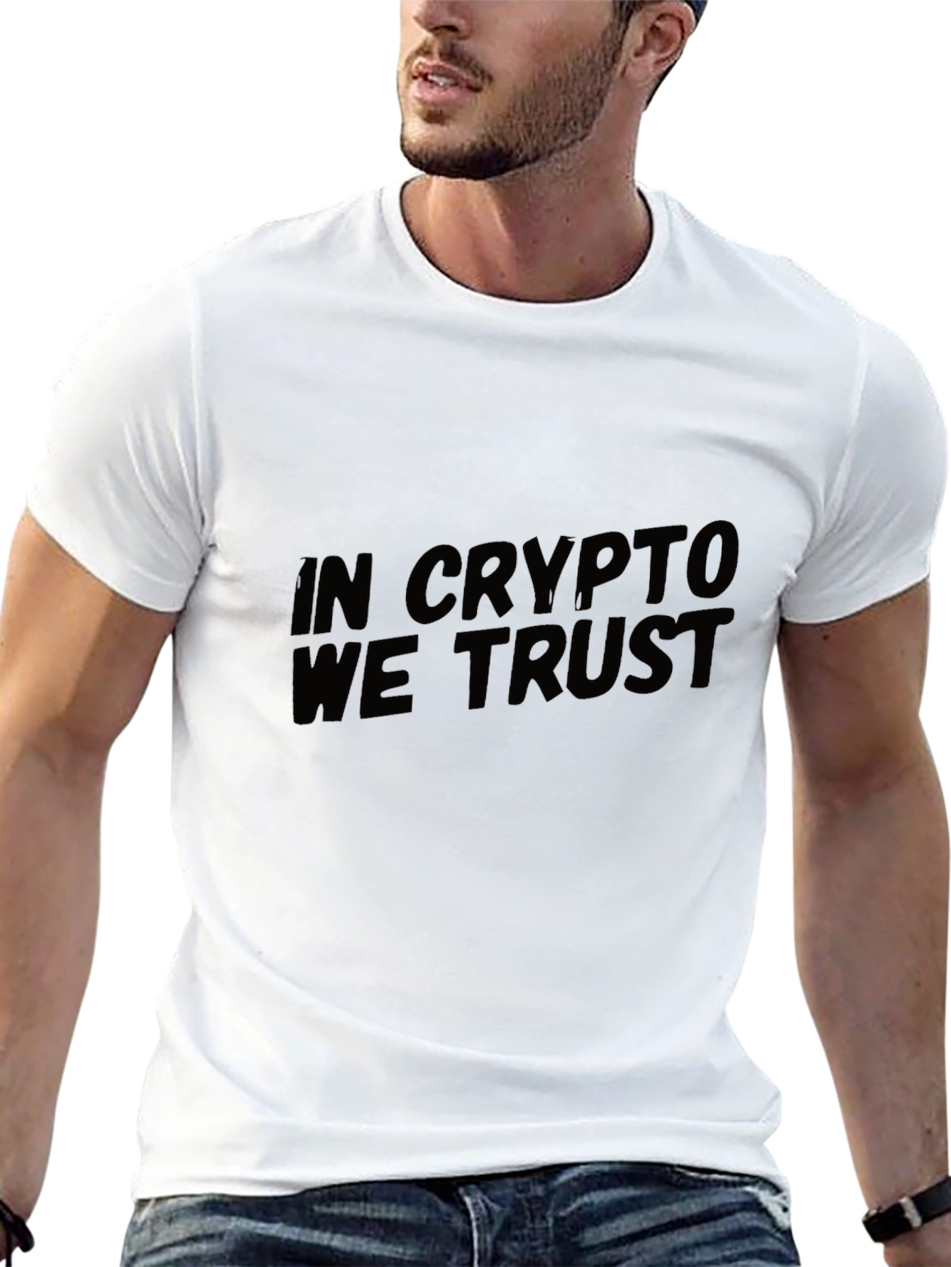 In Crypto We Trust T-Shirt - Black