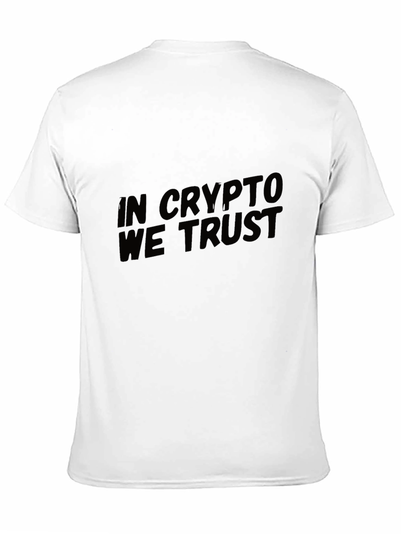 In Crypto We Trust T-Shirt - Black