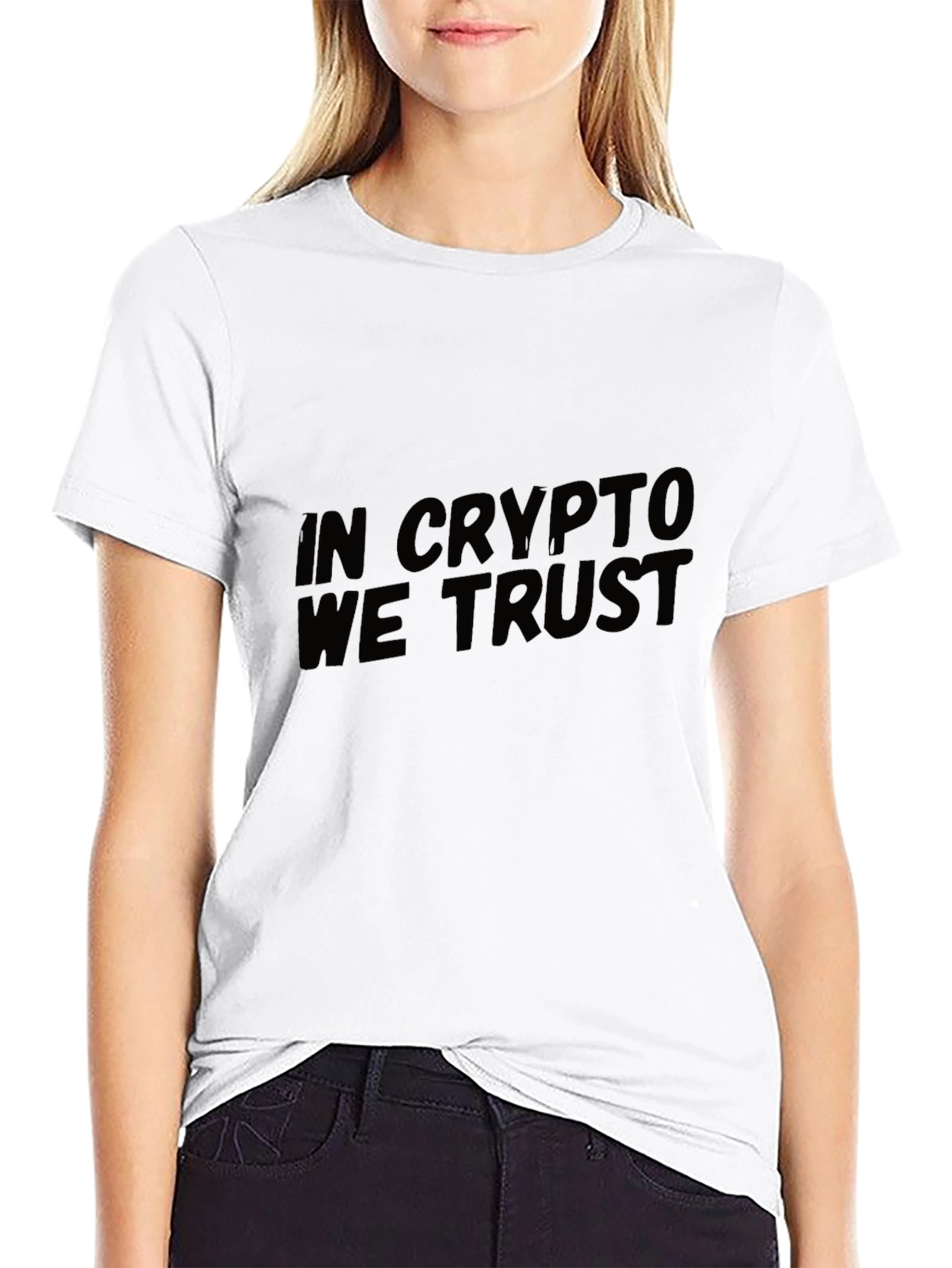 In Crypto We Trust T-Shirt - Black