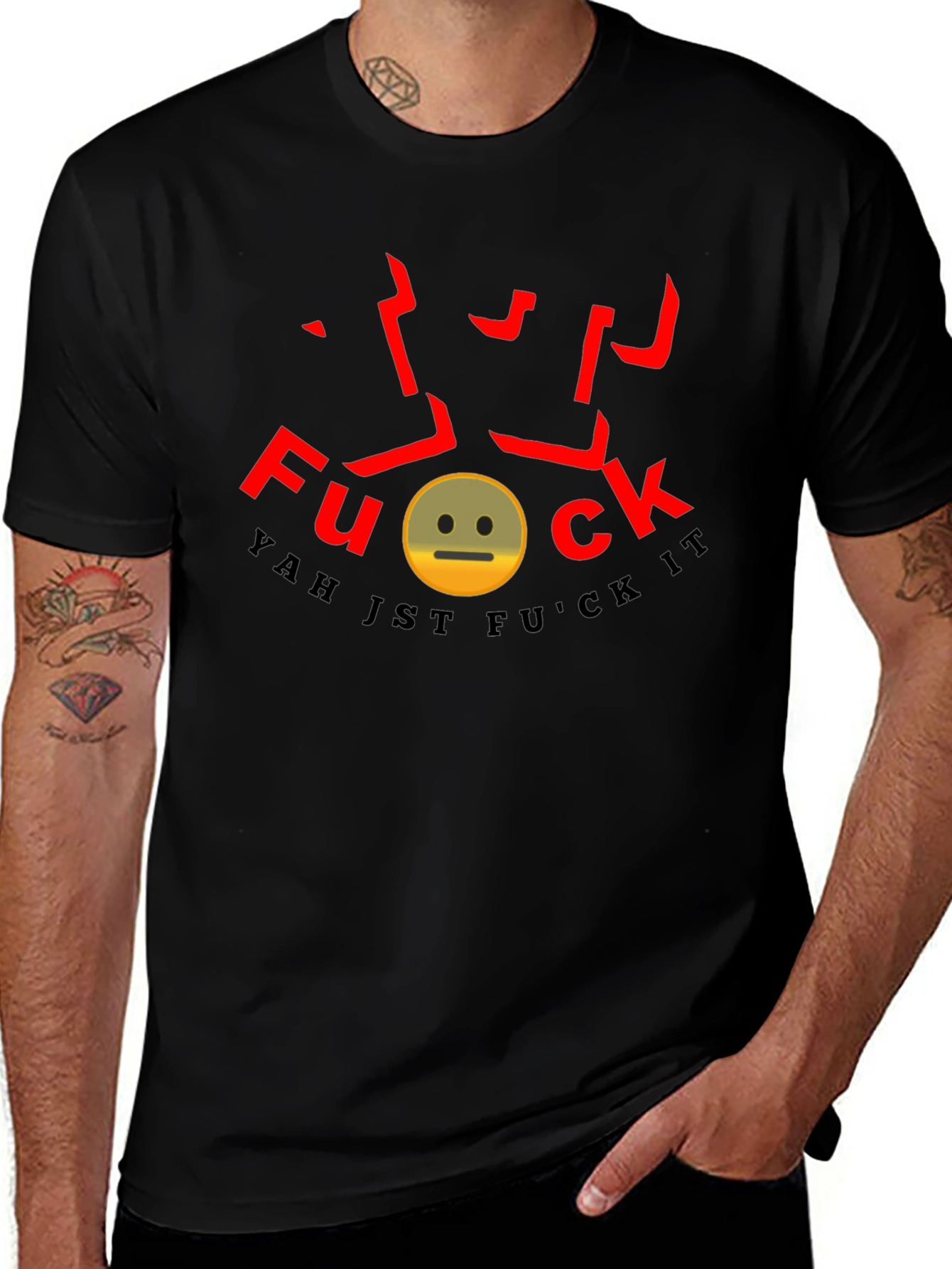 Yah Jst F*ck It Graphic Tee
