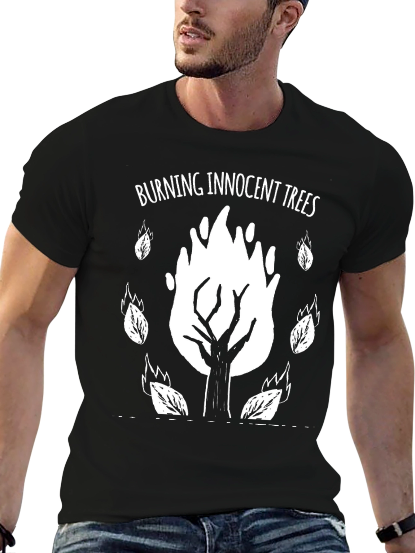 Burning Innocent Trees Graphic Tee