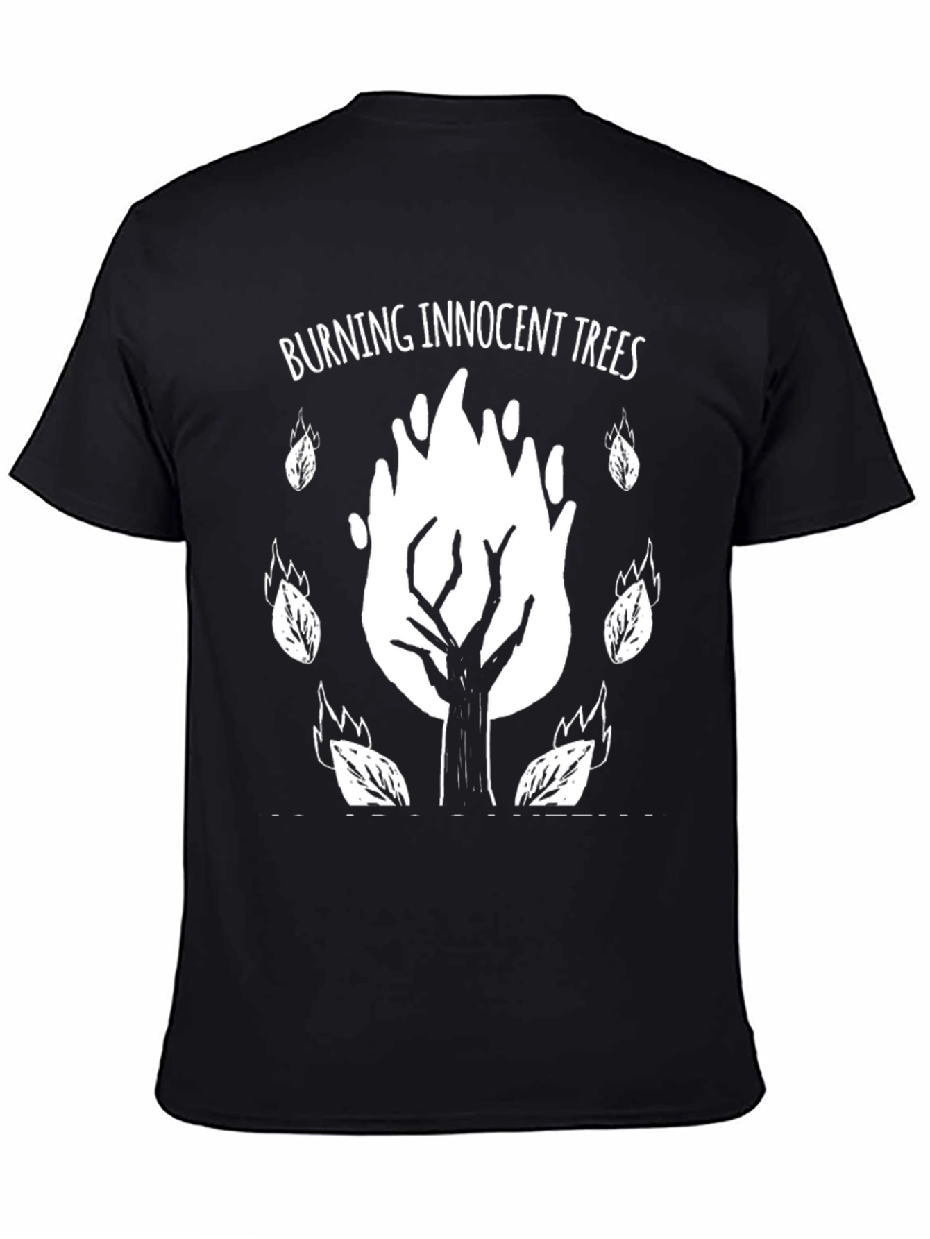Burning Innocent Trees Graphic Tee