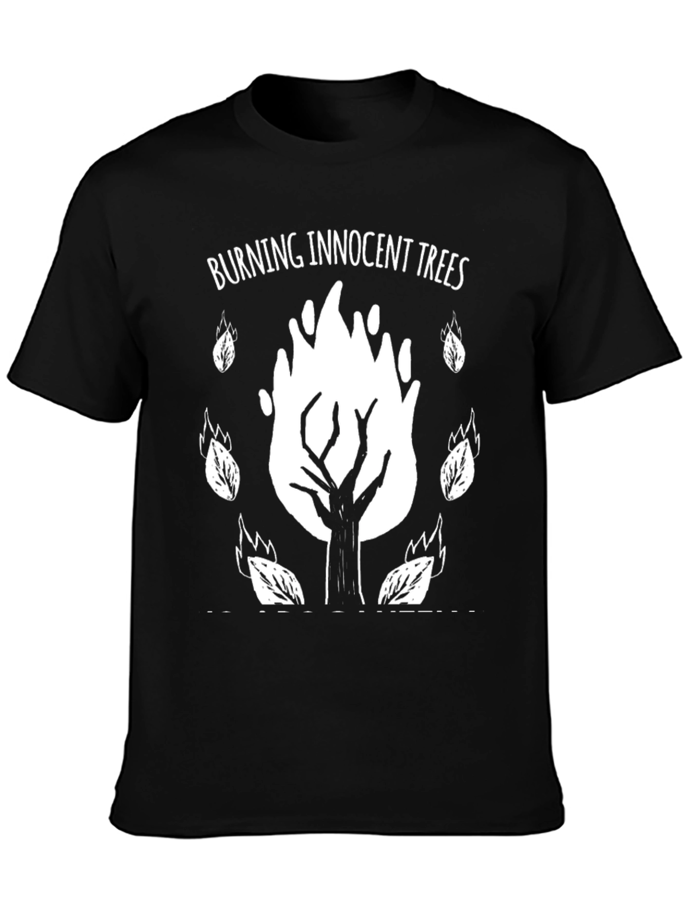 Burning Innocent Trees Graphic Tee
