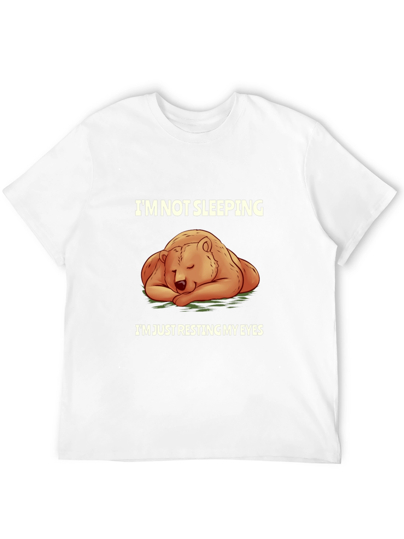 Resting Bear Graphic T-Shirt