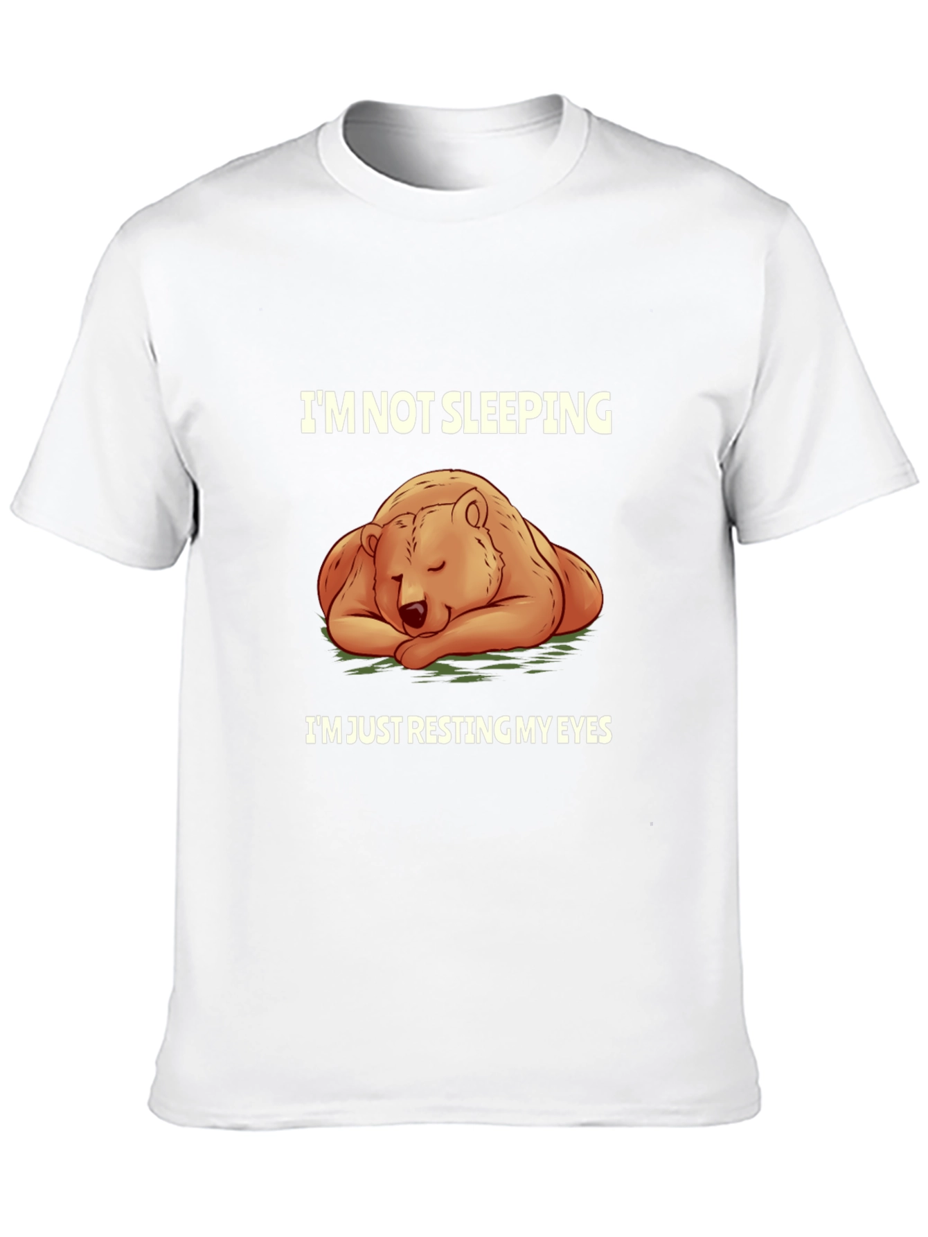 Resting Bear Graphic T-Shirt