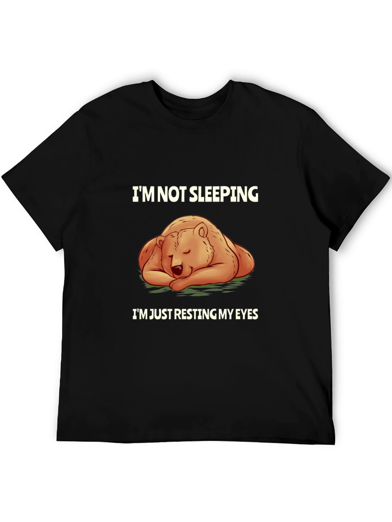 Resting Bear Graphic T-Shirt