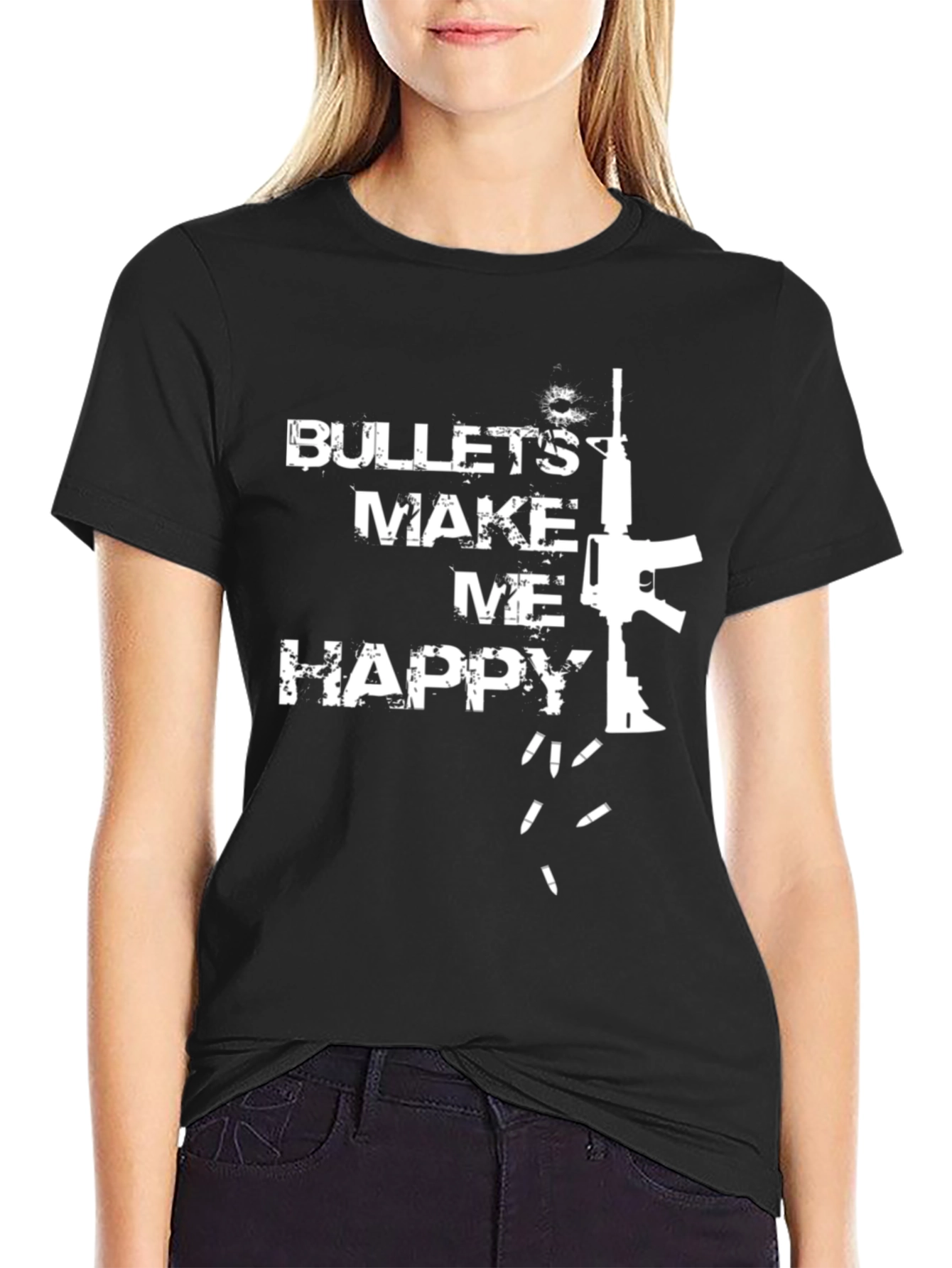 Bullets Make Me Happy T-Shirt