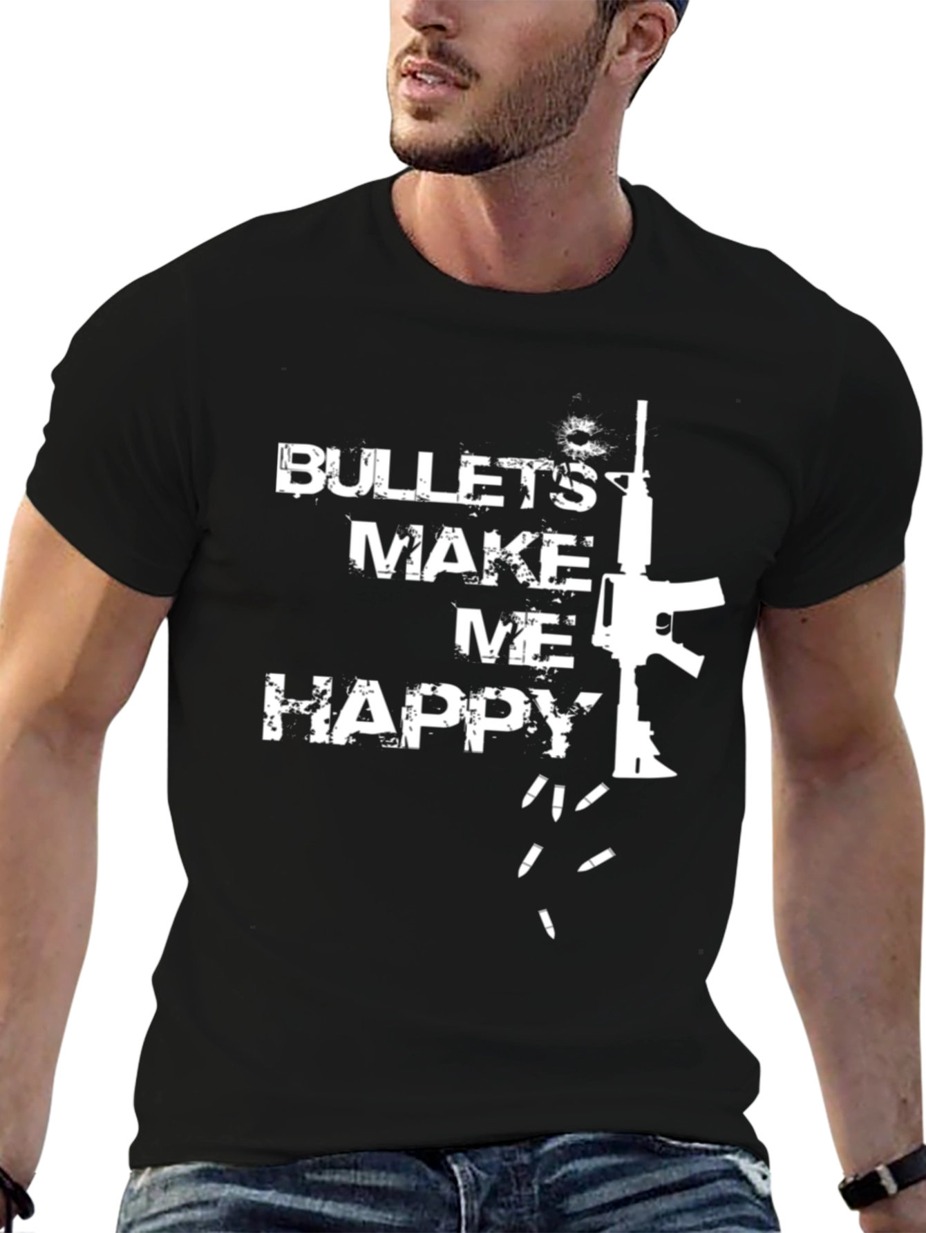 Bullets Make Me Happy T-Shirt