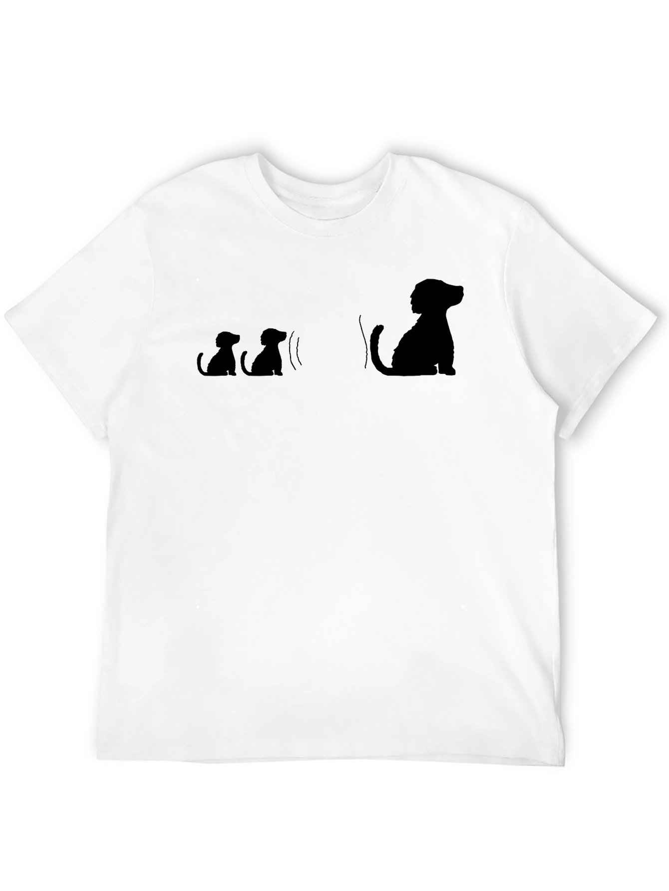 Dog Evolution T-Shirt - Black Graphic Tee
