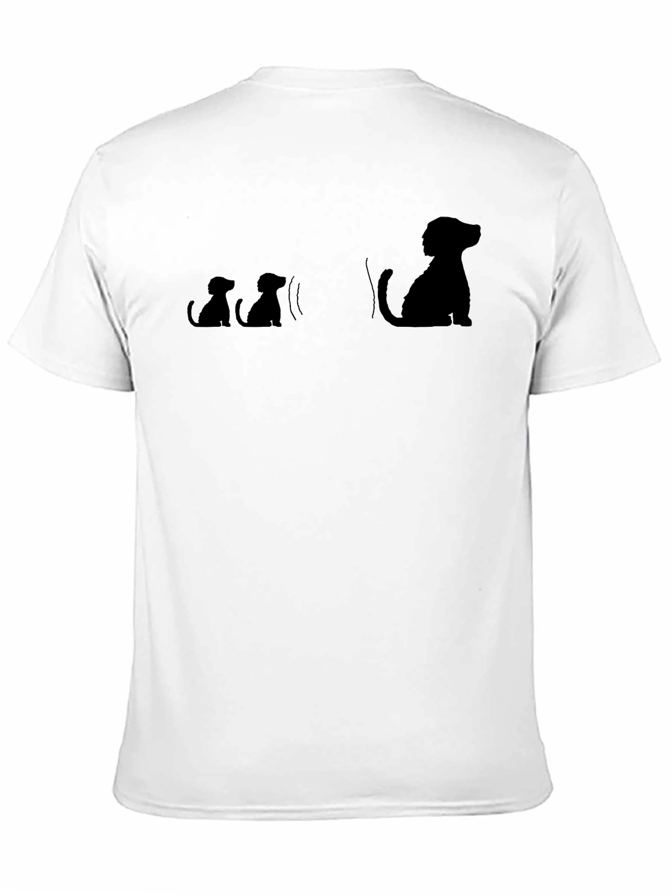 Dog Evolution T-Shirt - Black Graphic Tee