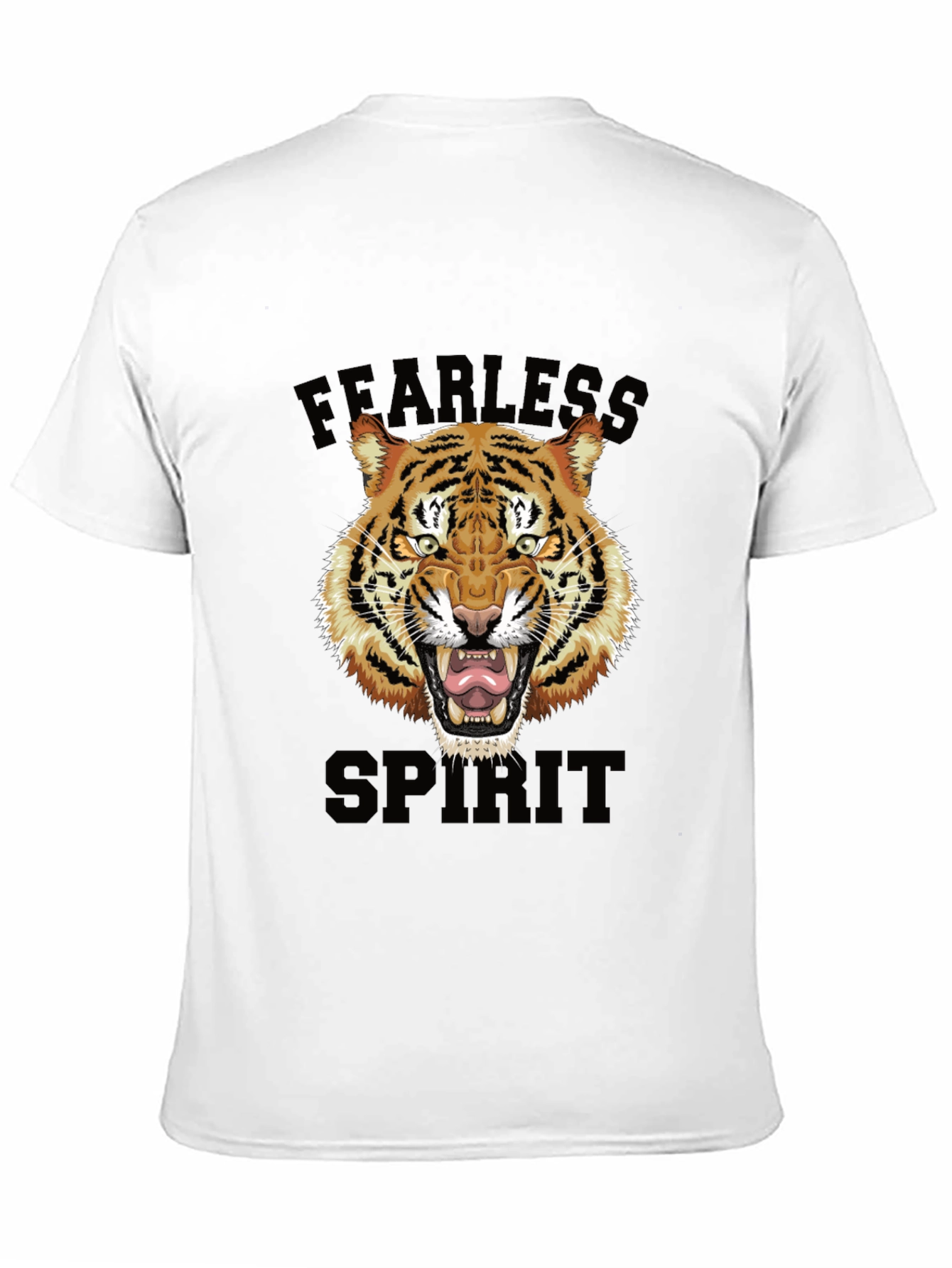 Fearless Spirit Tiger Graphic T-Shirt
