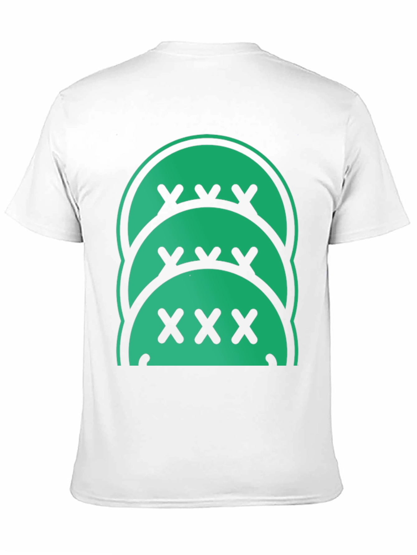 Graphic Print Black T-Shirt - Novelty Design