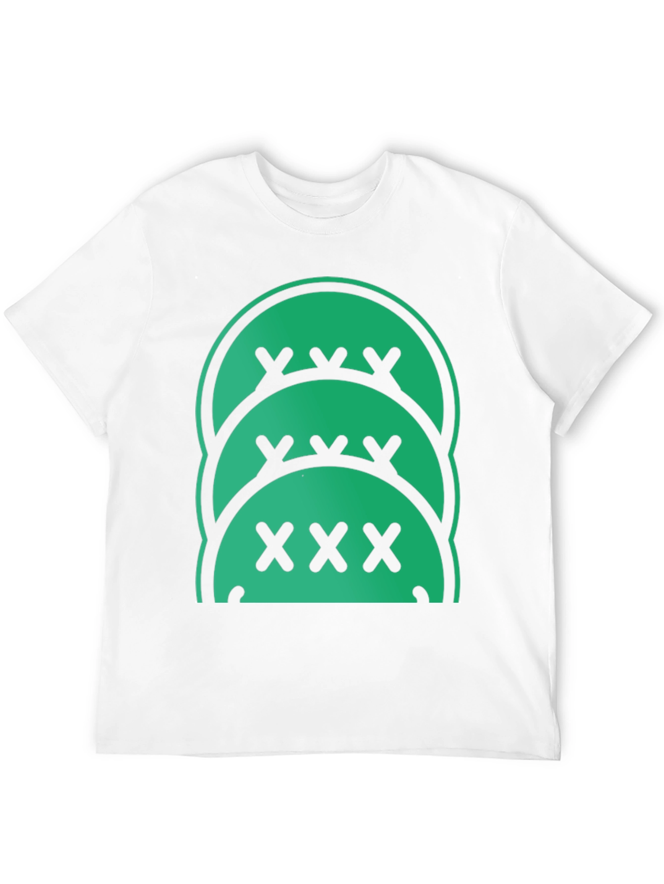 Graphic Print Black T-Shirt - Novelty Design