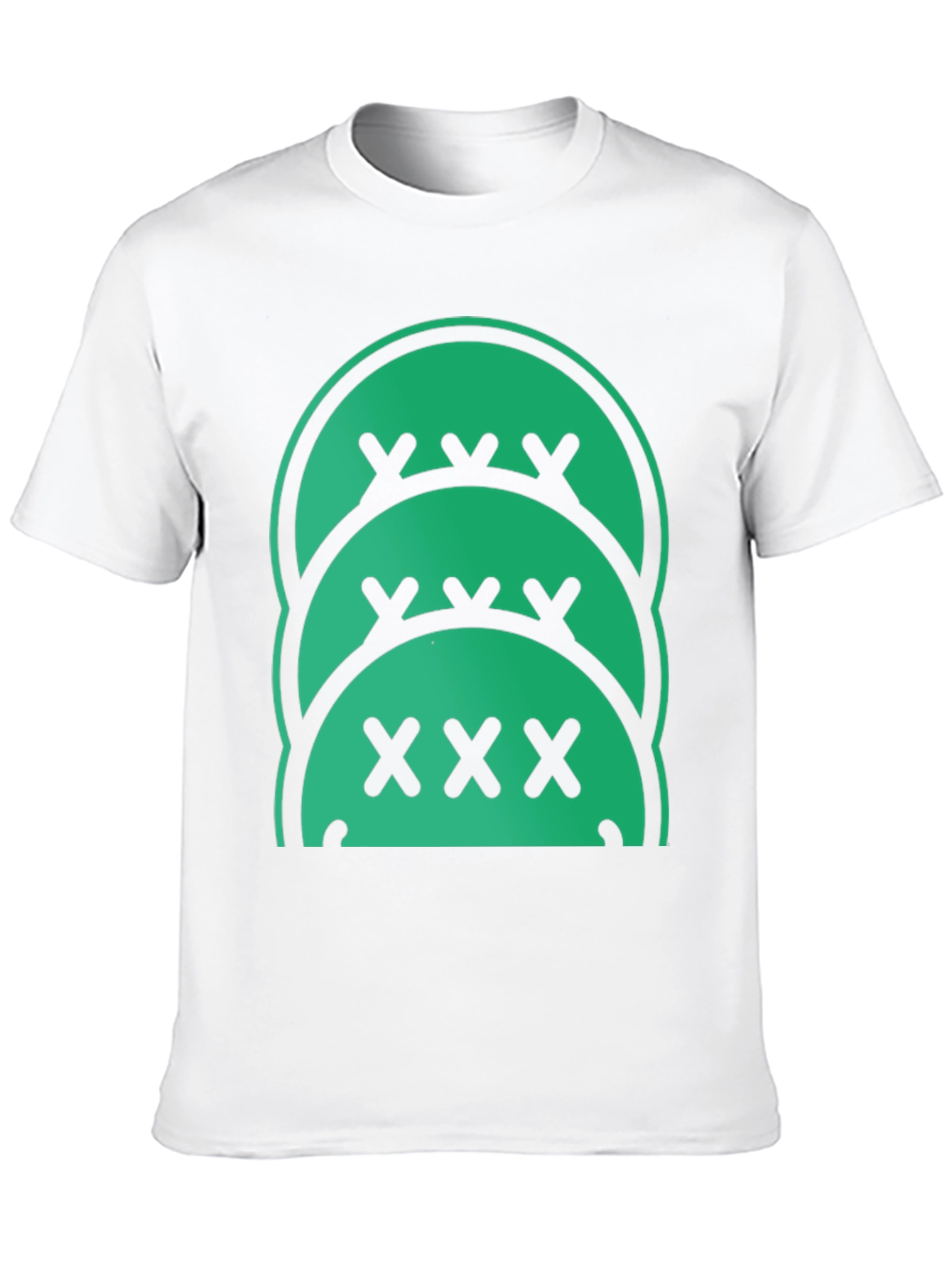 Graphic Print Black T-Shirt - Novelty Design