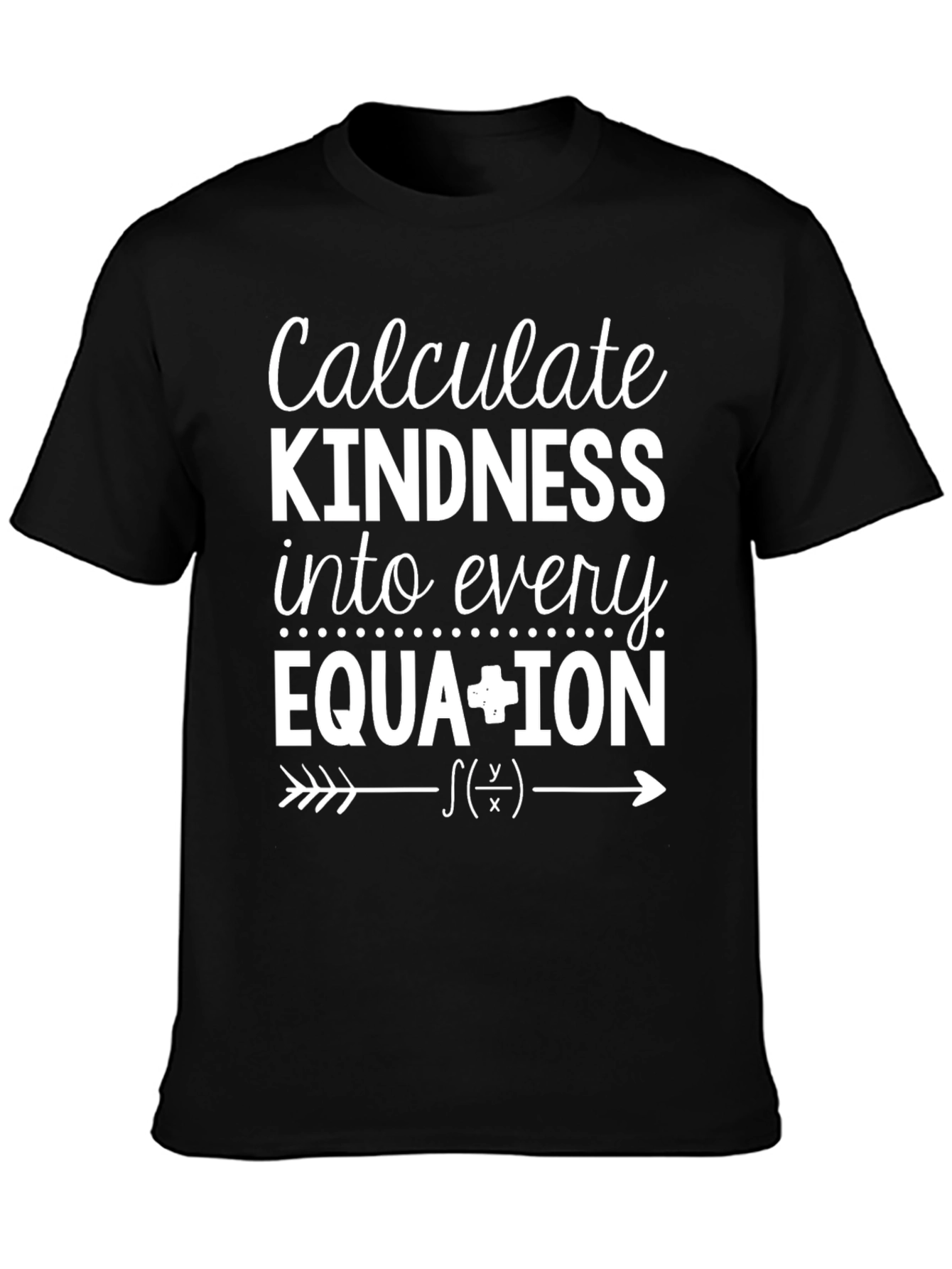 Kindness Equation T-Shirt - Mathematical Love