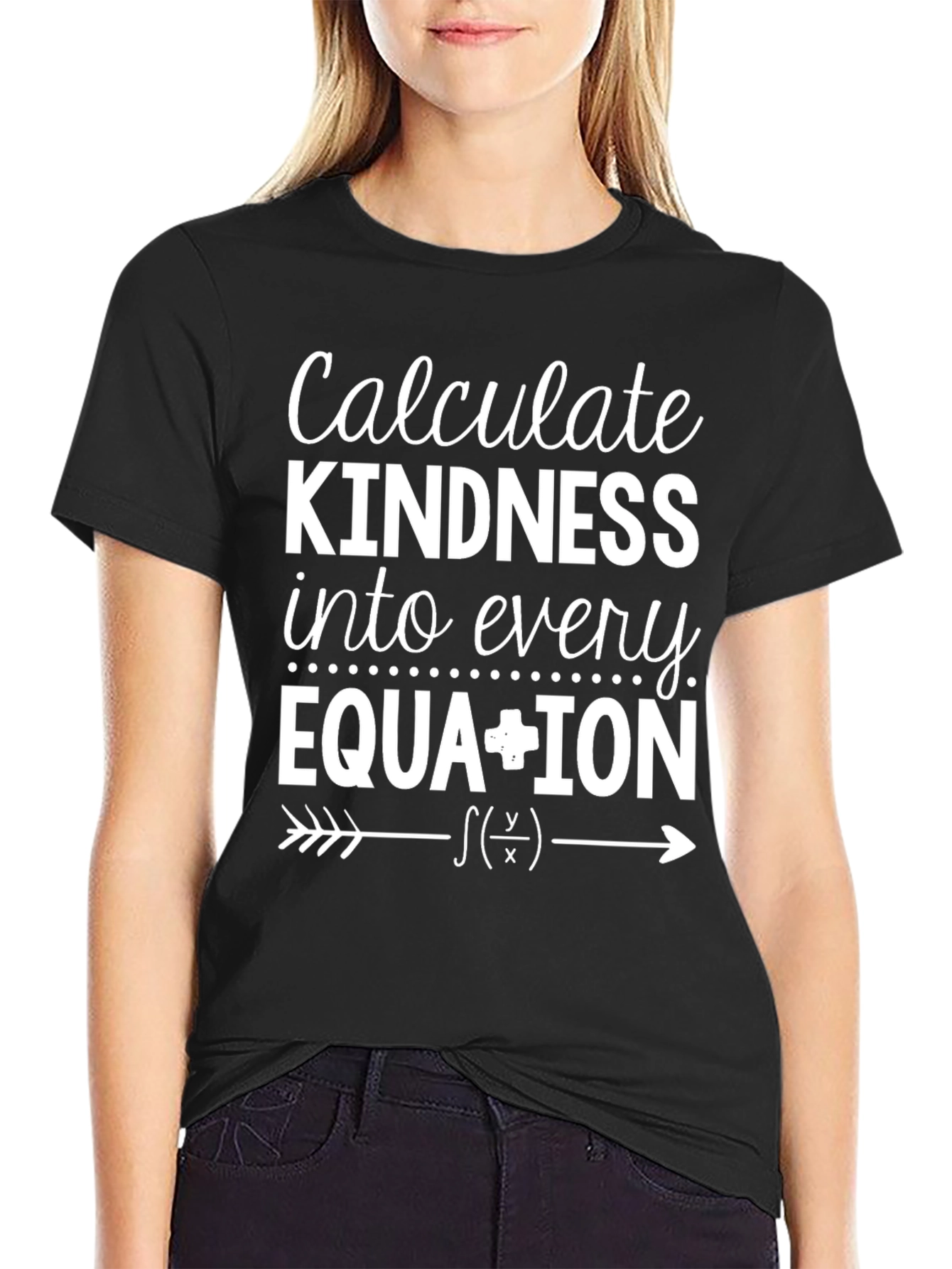 Kindness Equation T-Shirt - Mathematical Love
