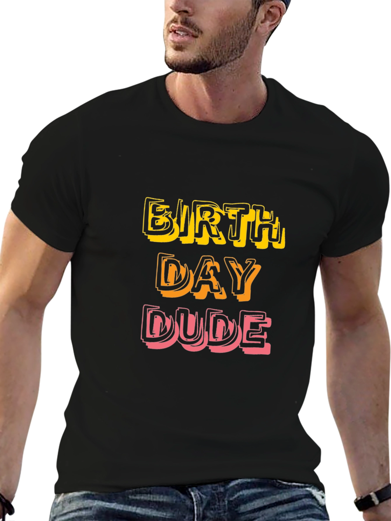 Birthday Dude T-Shirt - Fun Celebration Tee