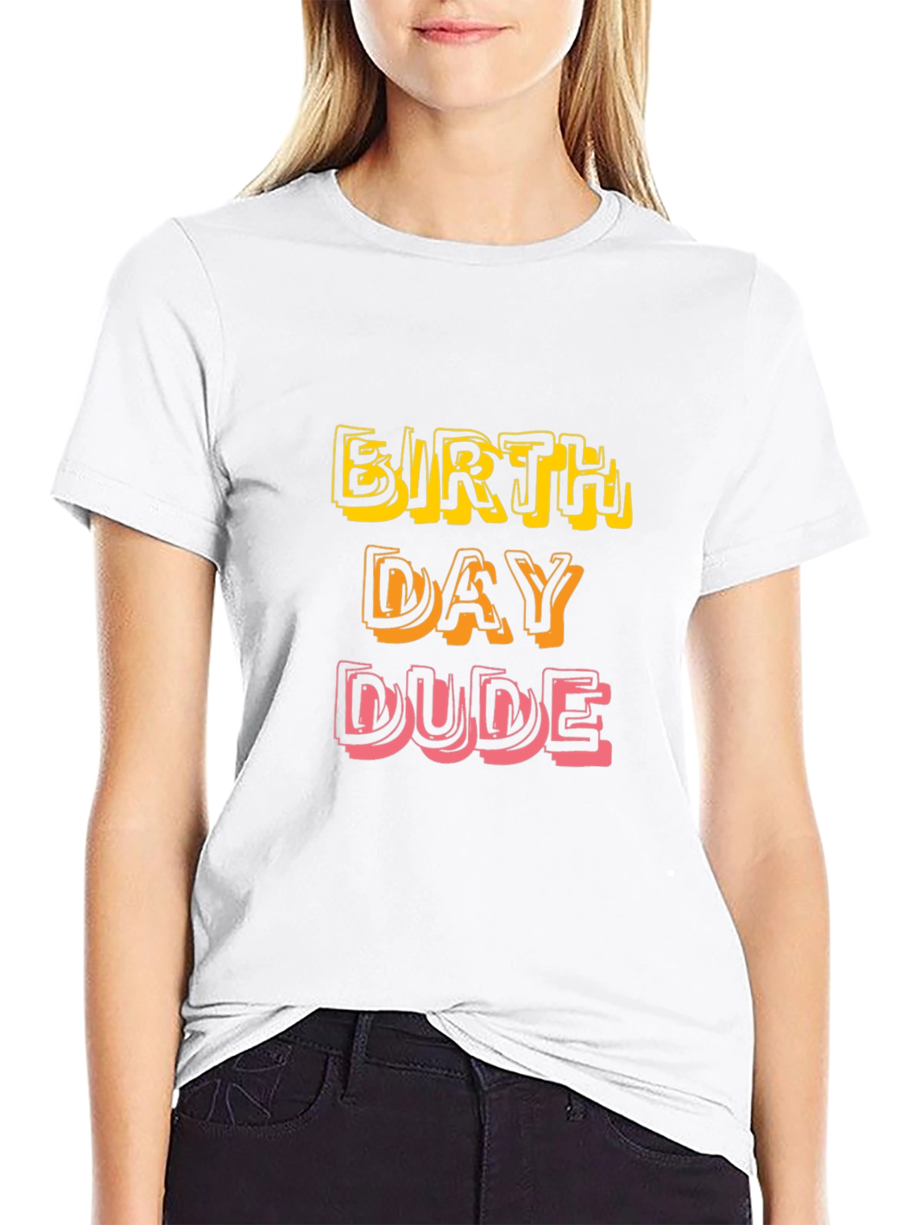 Birthday Dude T-Shirt - Fun Celebration Tee