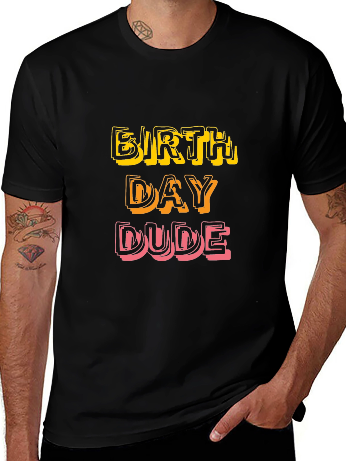 Birthday Dude T-Shirt - Fun Celebration Tee