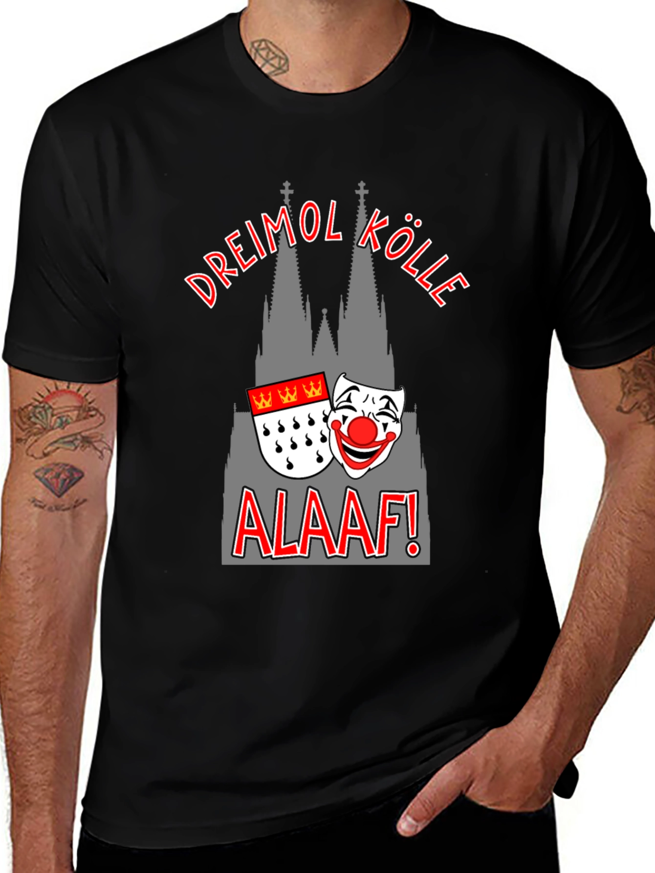 Dreimol Kölle Alaaf T-Shirt